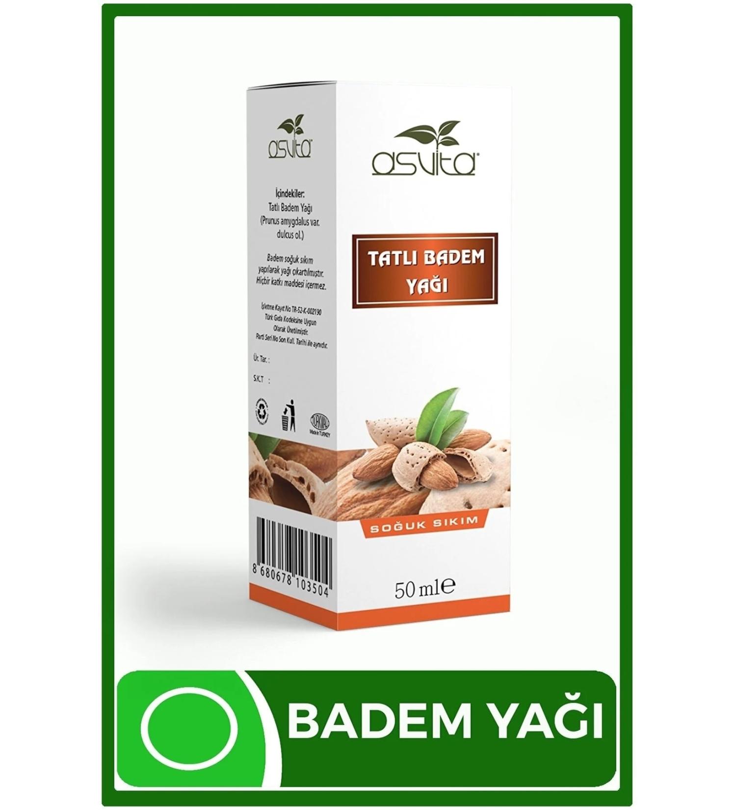 ASVITA Sweet Almond Oil 50 Ml