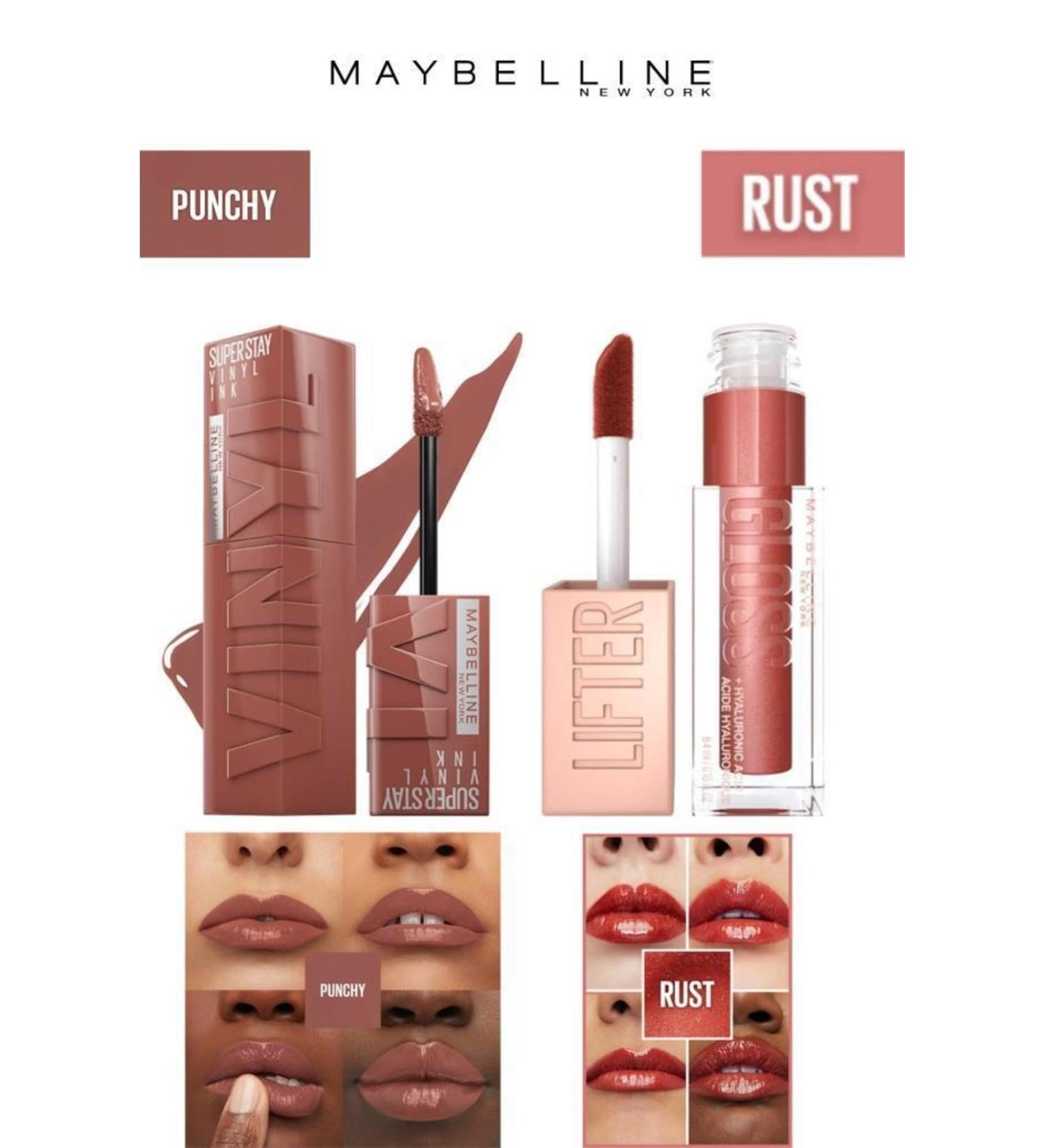 Maybelline New York Maybelline Lip Plumper Shine Lasting Shiny Lips Moisturizing Lip Gloss Set 120 - Buy Online on GoSupps.com