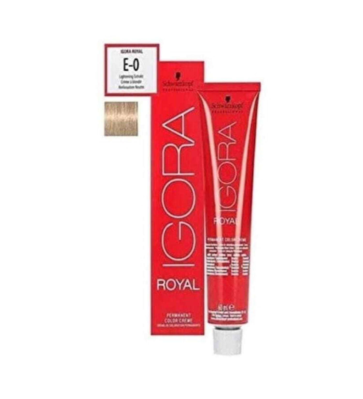 SCHWARZKOPF COLOR SPECIALIST Hair Dye Schwarzkoph Igora Technical Colors E-0