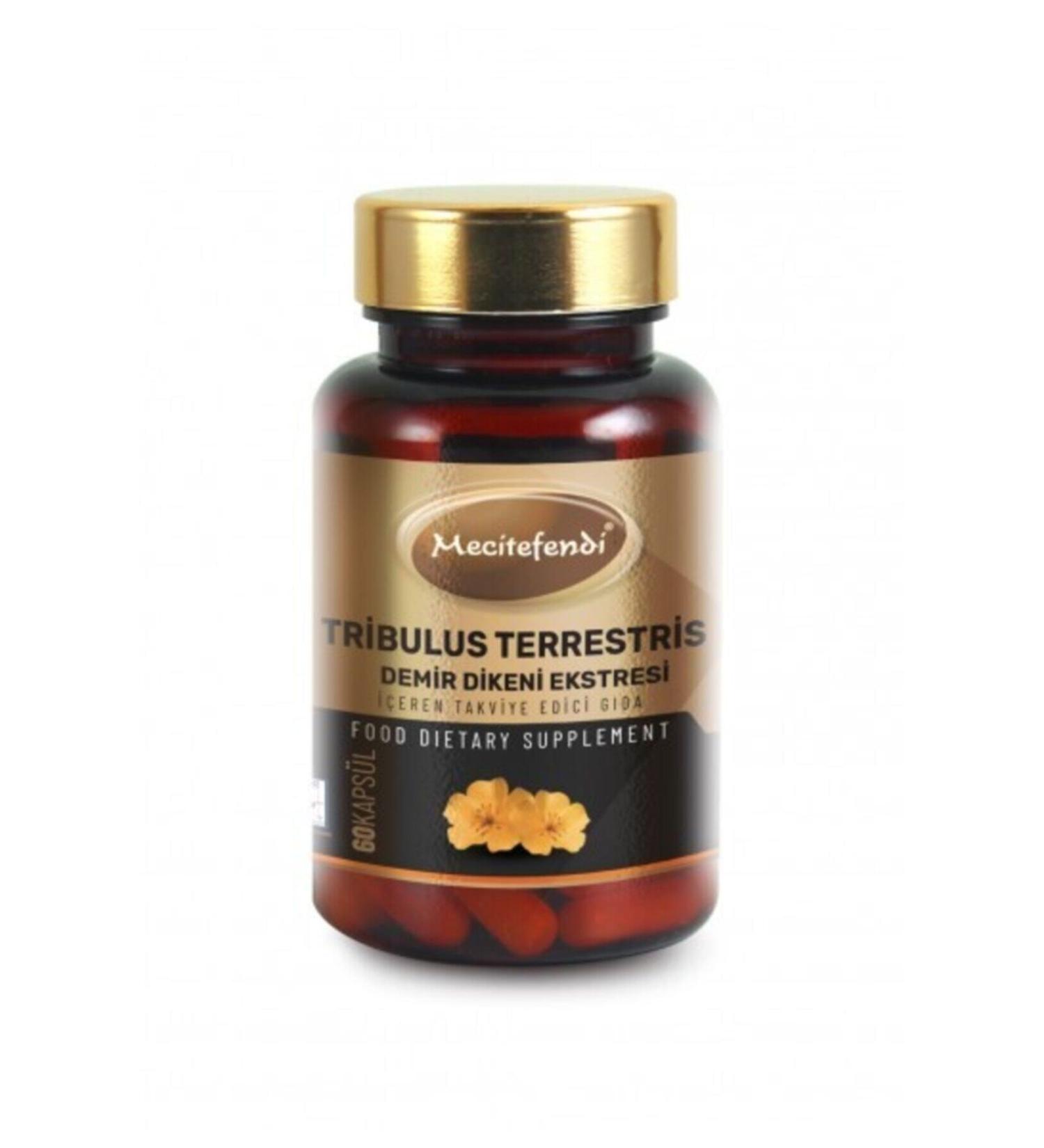 Mecit Efendi Supplement Tribulus Terrestris Extract (630mg 60 Capsules)