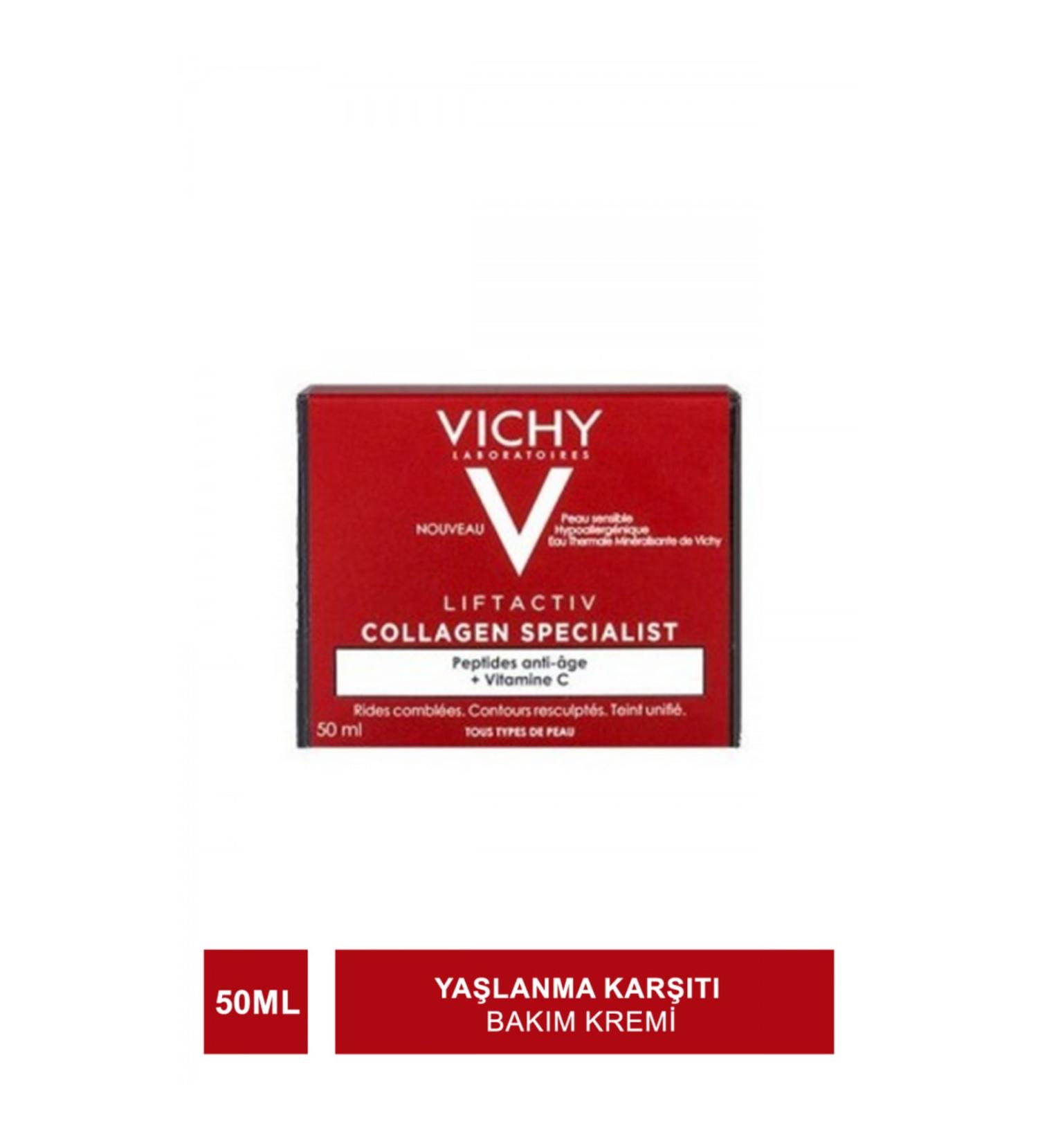 Vichy Liftactiv Collagen Anti-Aging Care Cream 50 Ml