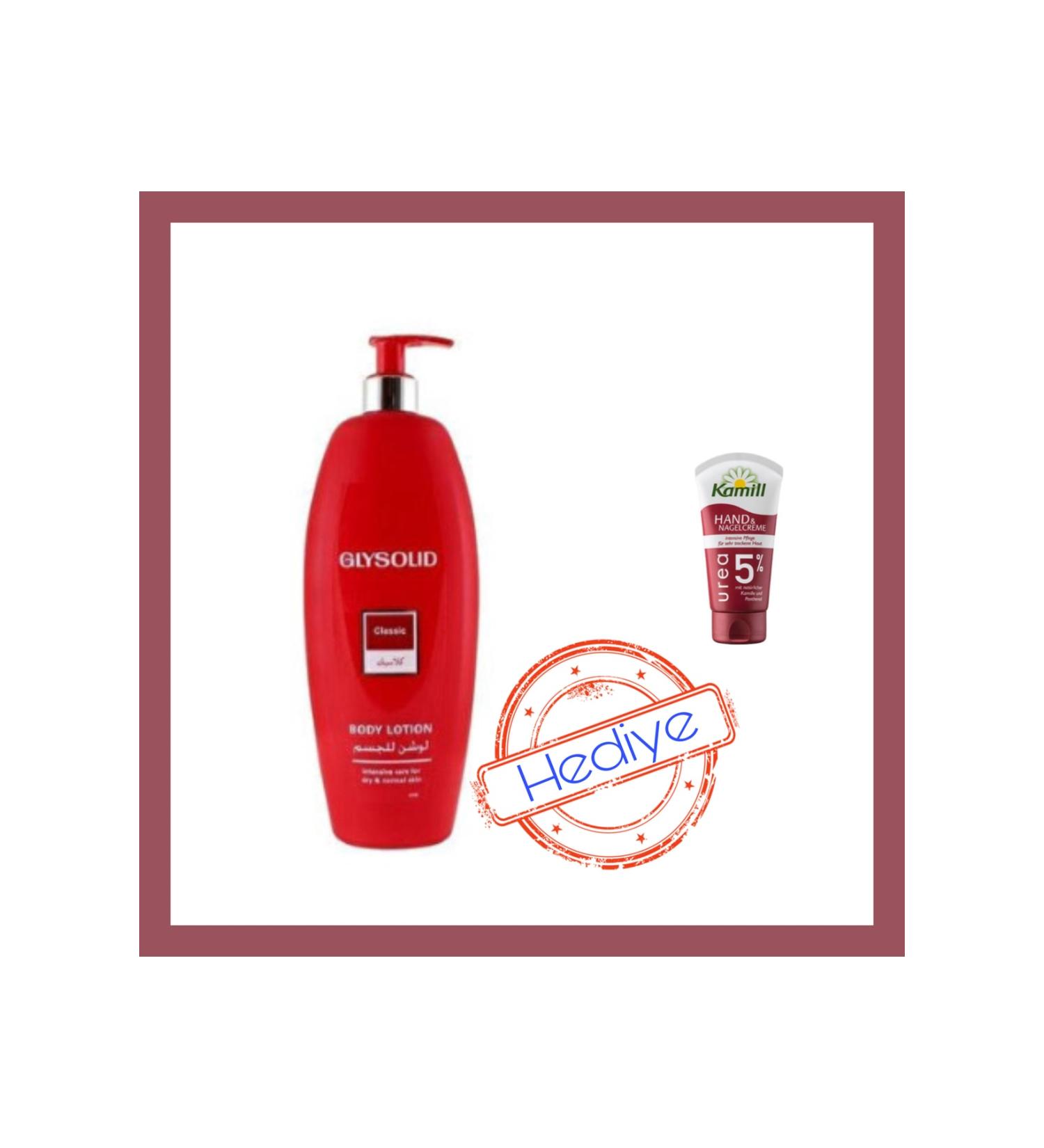 GLYSOLID Perfume-Free Paraben-Free Body Lotion Pump 500ml.Hand Cream Gift