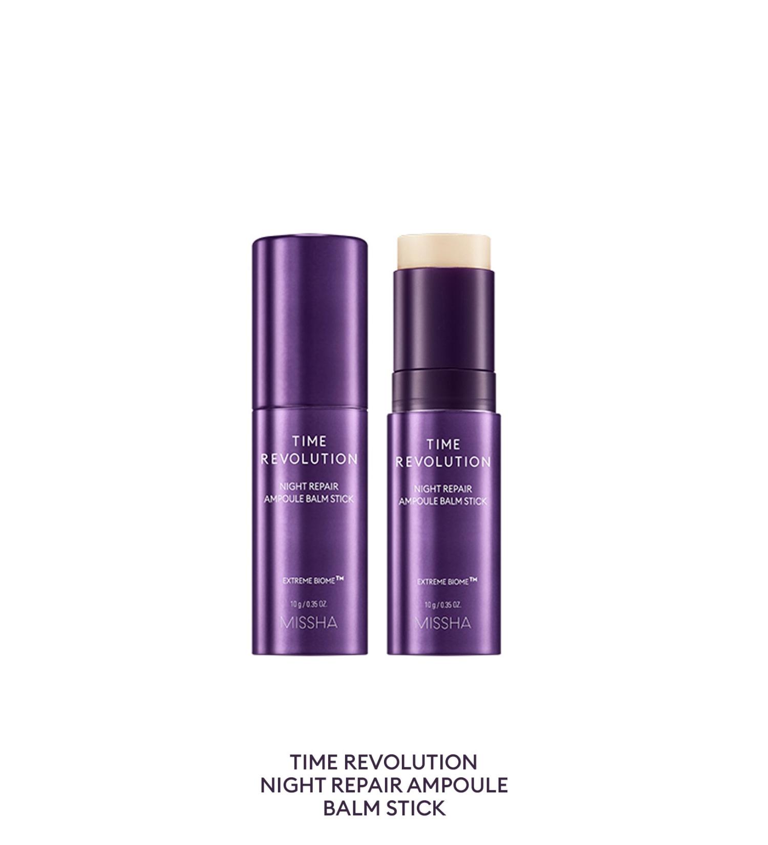 Missha Fermented Total Anti-Aging Balm Stick Time Revolution Night Repair Ampoule Stick - Buy Online on GoSupps.com