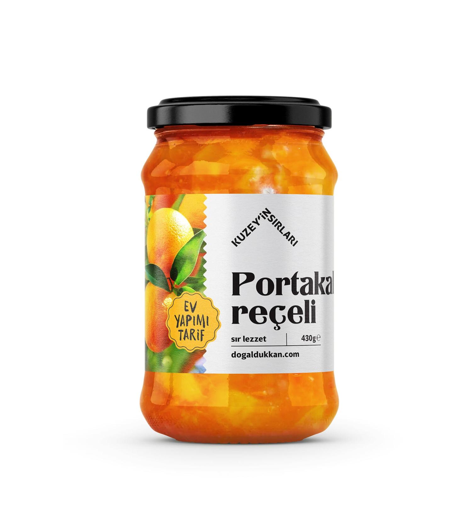 SECRETS OF THE NORTH Natural Orange Jam (430 Gr)