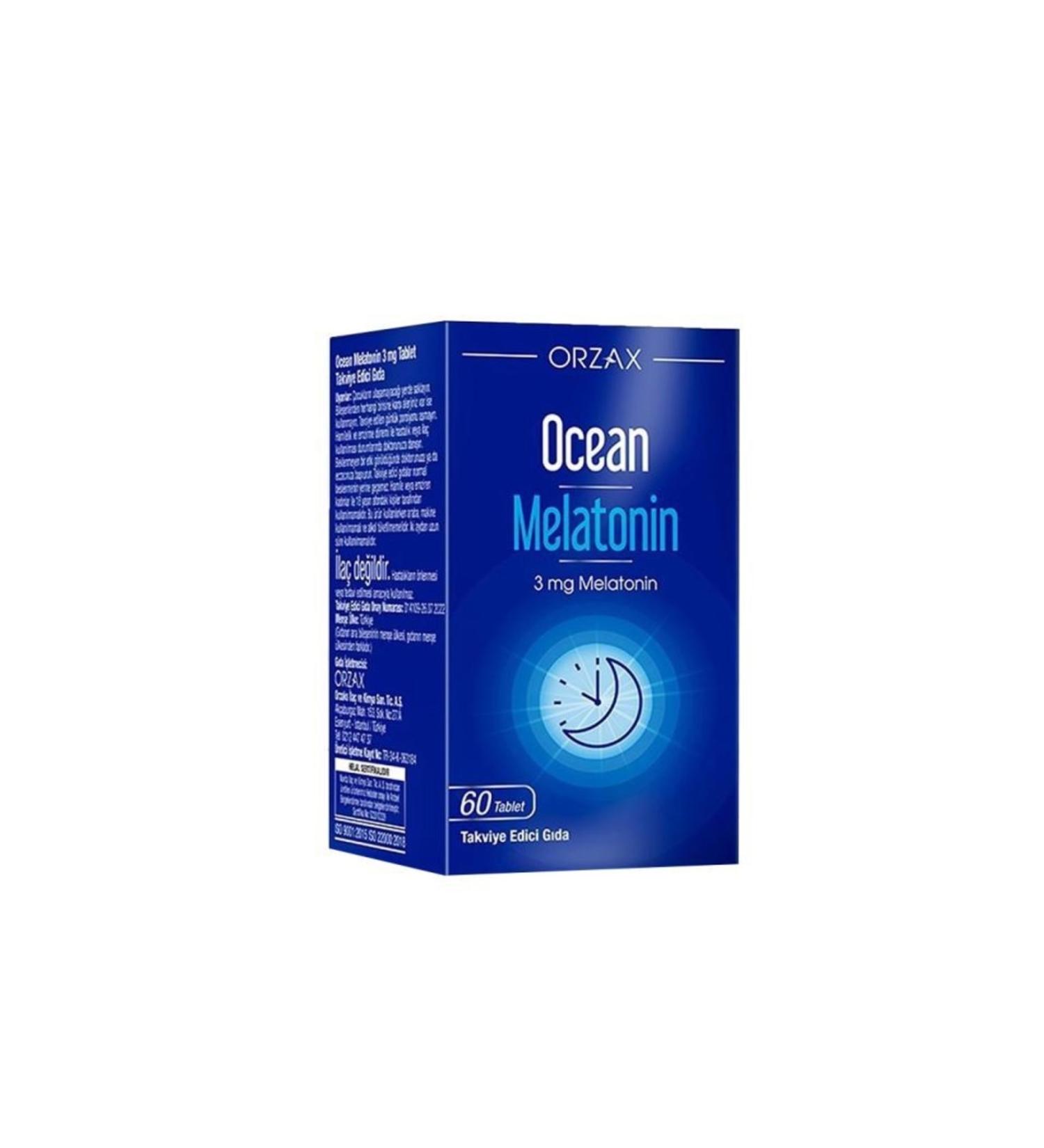 Ocean Melatonin 3mg 60 Tablet