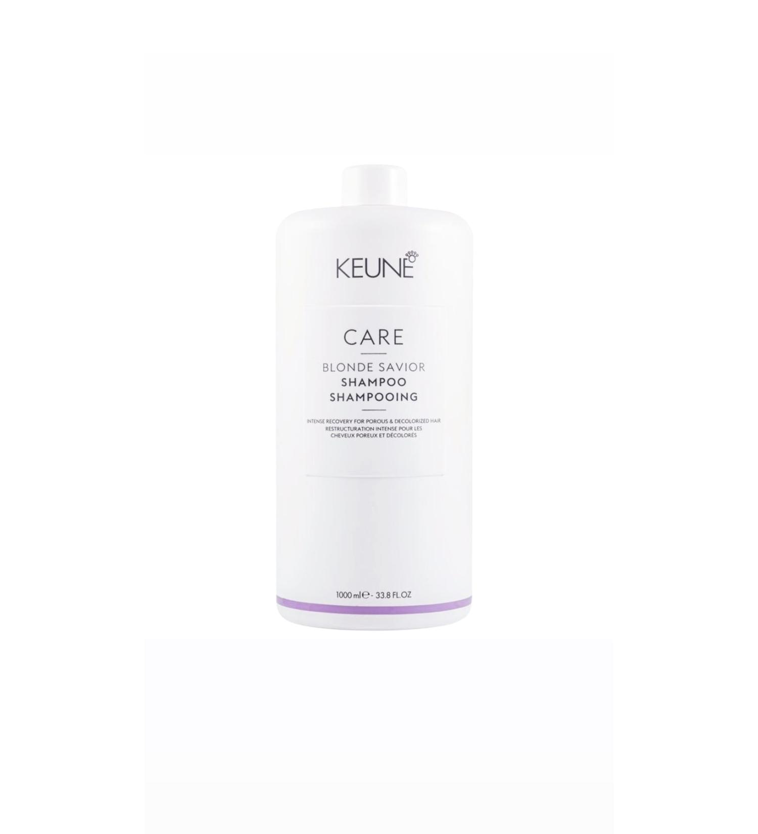 Keune Blonde Savior 1000 ml Damaged Blonde Hair Shampoo