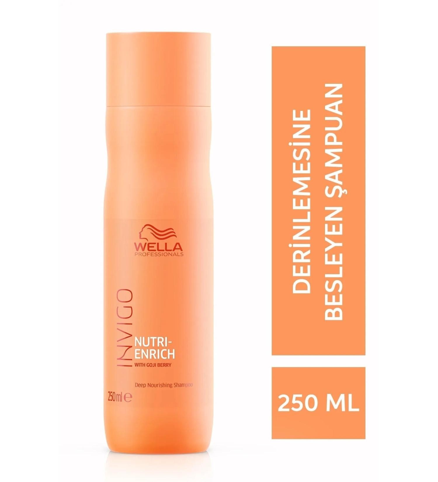 Wella Invigo Nutri-enrich Deep Moisturizing Shampoo 250 Ml Dry Hair