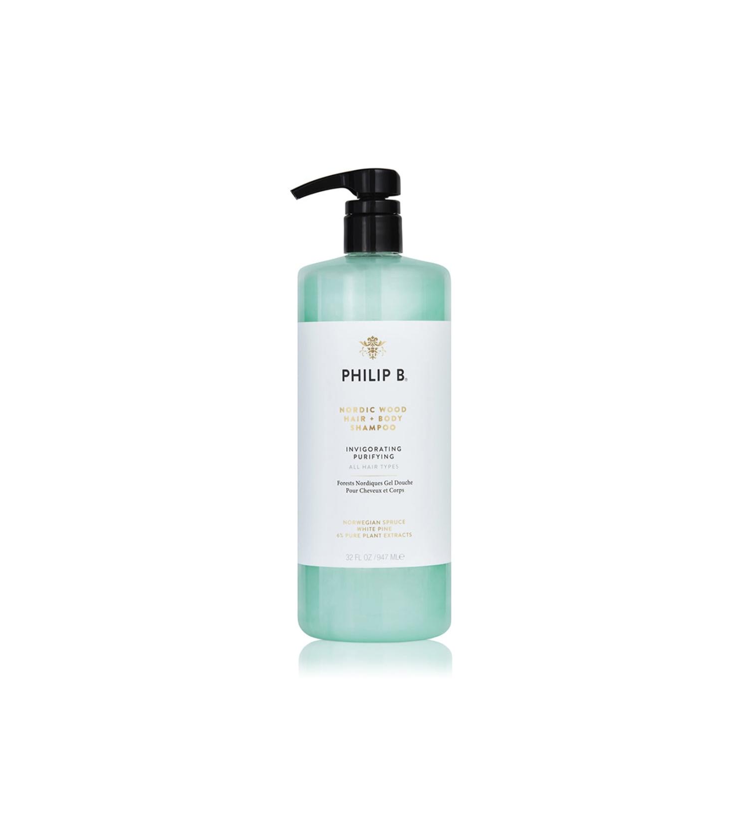 PHILIP B Nordic Wood Hair + Body Shampoo - 947 Ml