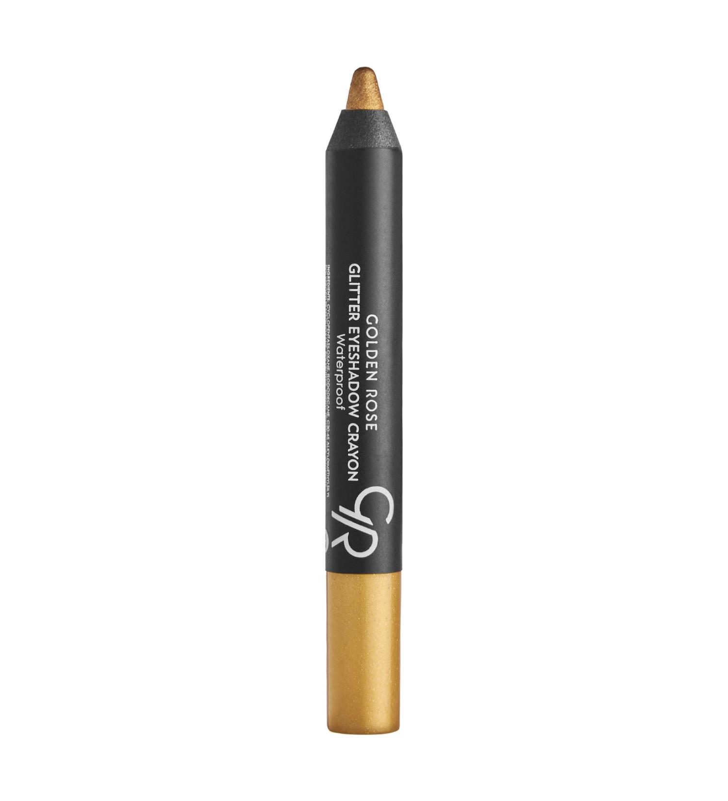 Golden Rose Waterproof Glitter Eyeshadow Crayon Waterproof No: 53 - Buy Online on GoSupps.com