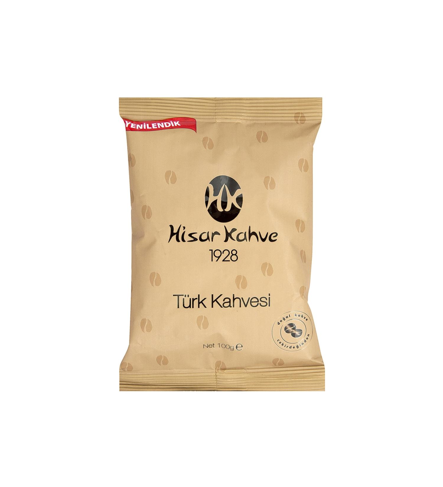 Hisar Kahve 1928 Turkish Coffee 12x100 Gr