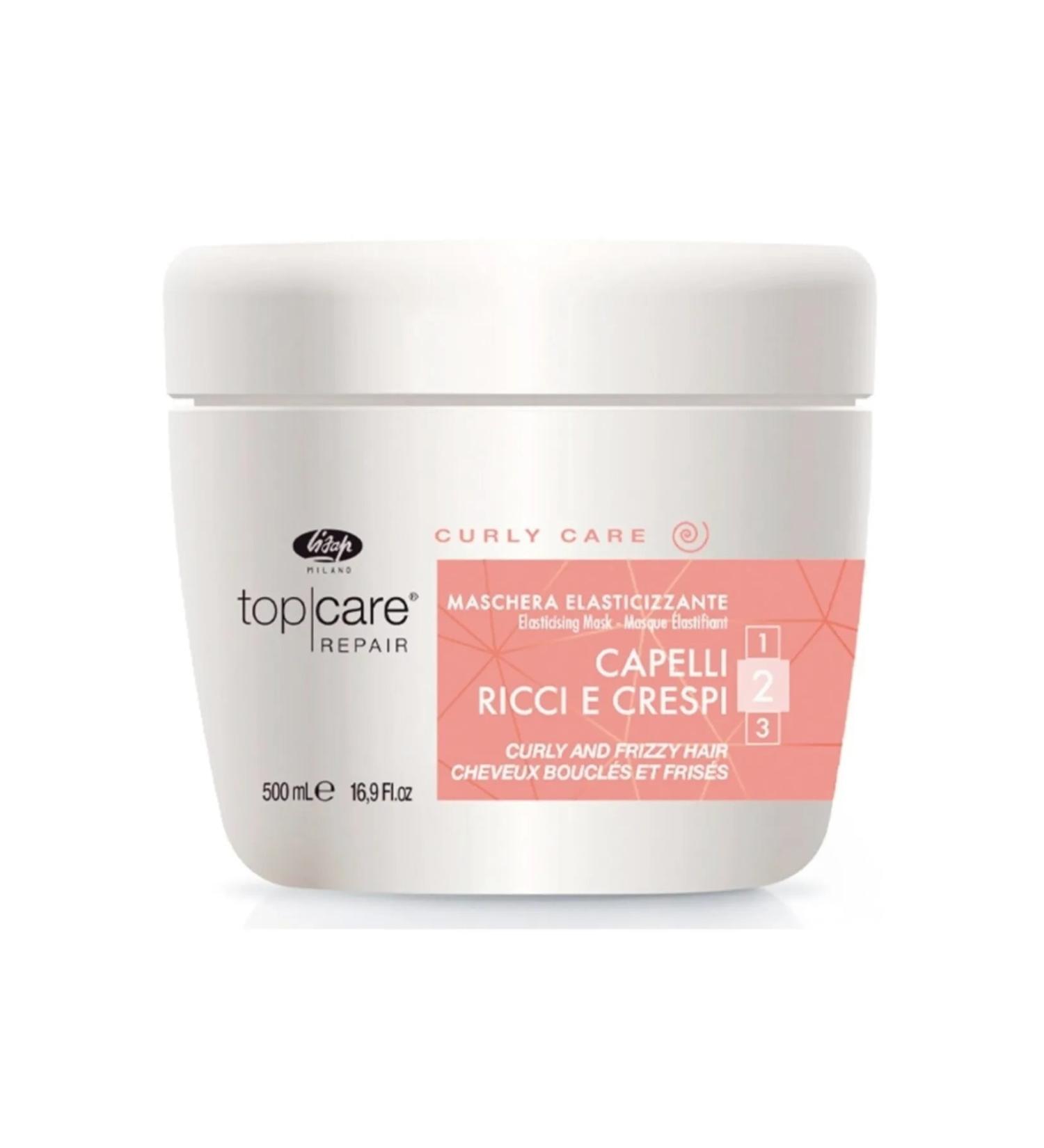 Lisap Top Care Curly Care Mask for Curly Unruly Hair 500 ml