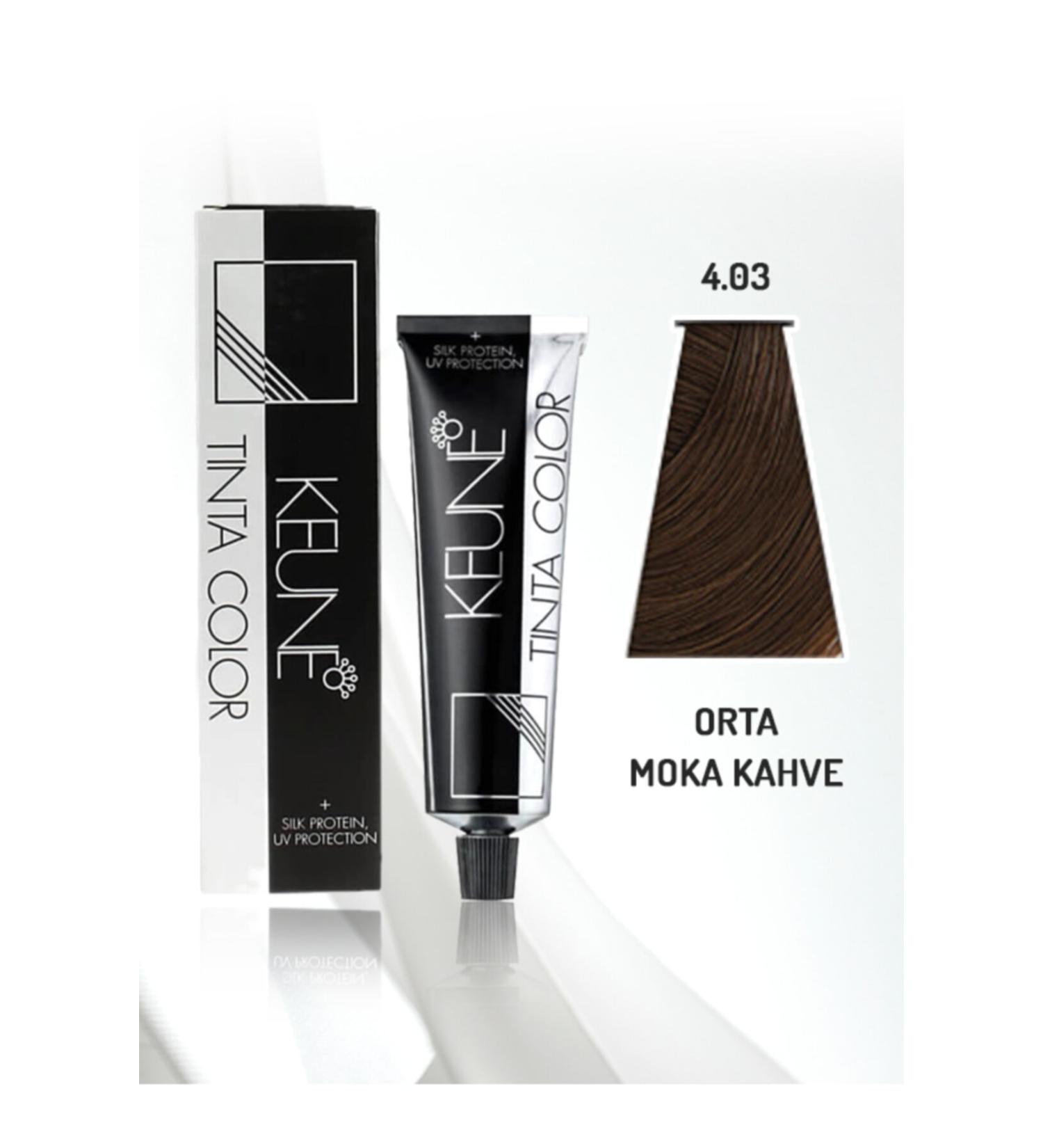 Keune Tinta Color Hair Dye 60 ml No: 4.03 Medium Mocha Brown