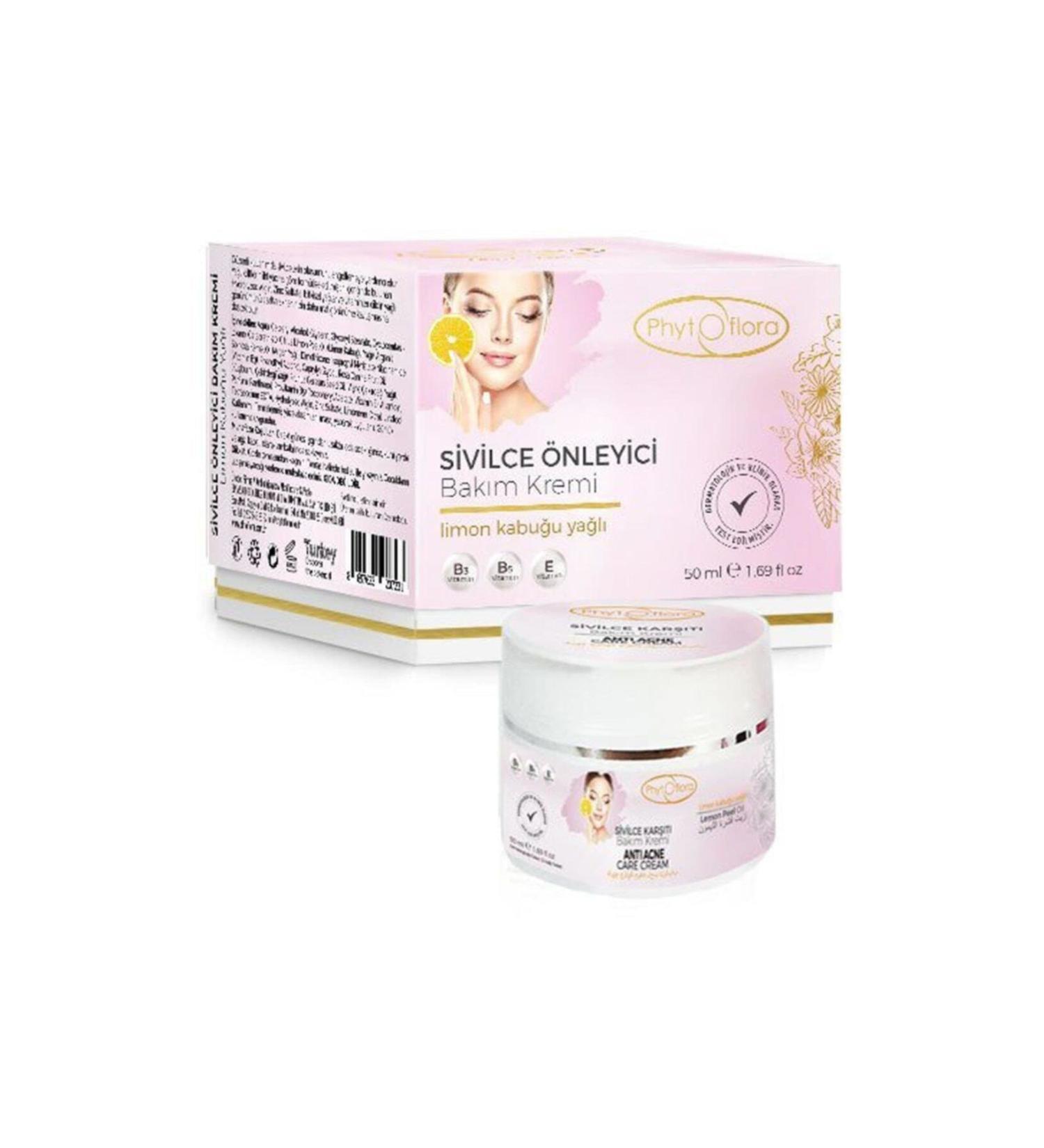 Phytoflora Siftaholsun Anti-Acne Care Cream (LEMON OIL) 50 ml