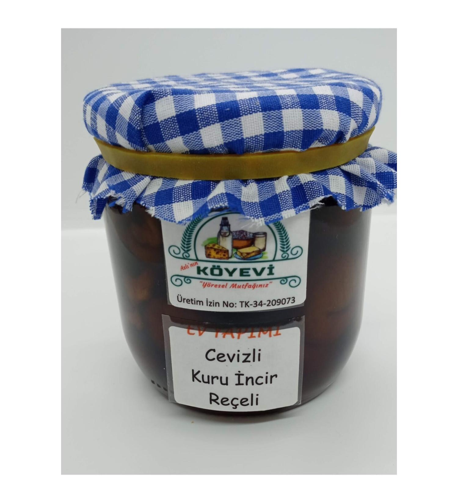 K yevi Homemade Walnut Dried Fig Jam 425ml