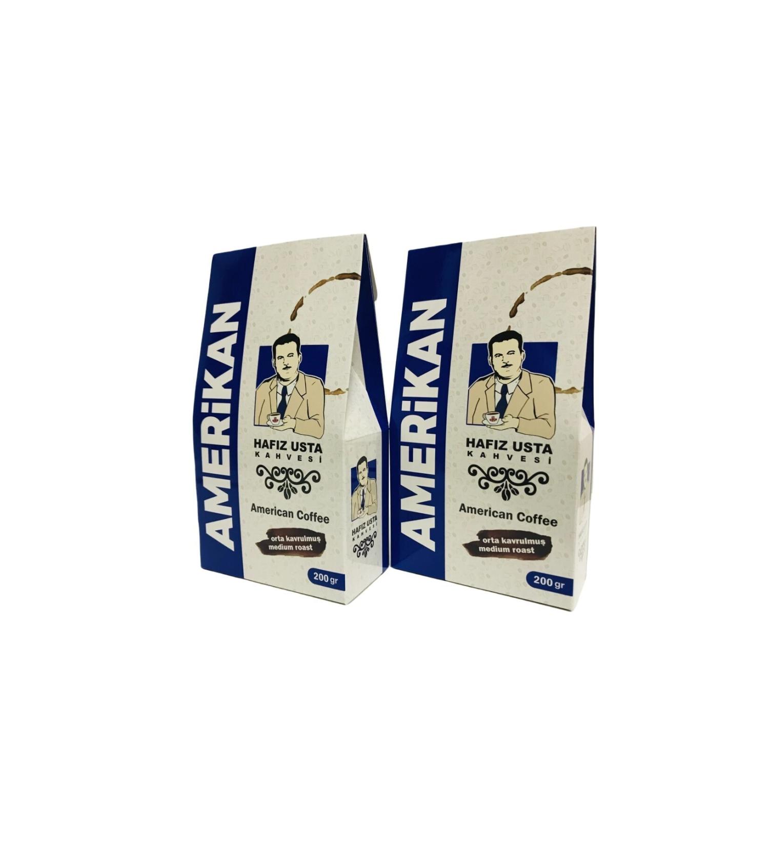 HAFIZ MASTER COFFEE American Coffee Ground 200gr X2