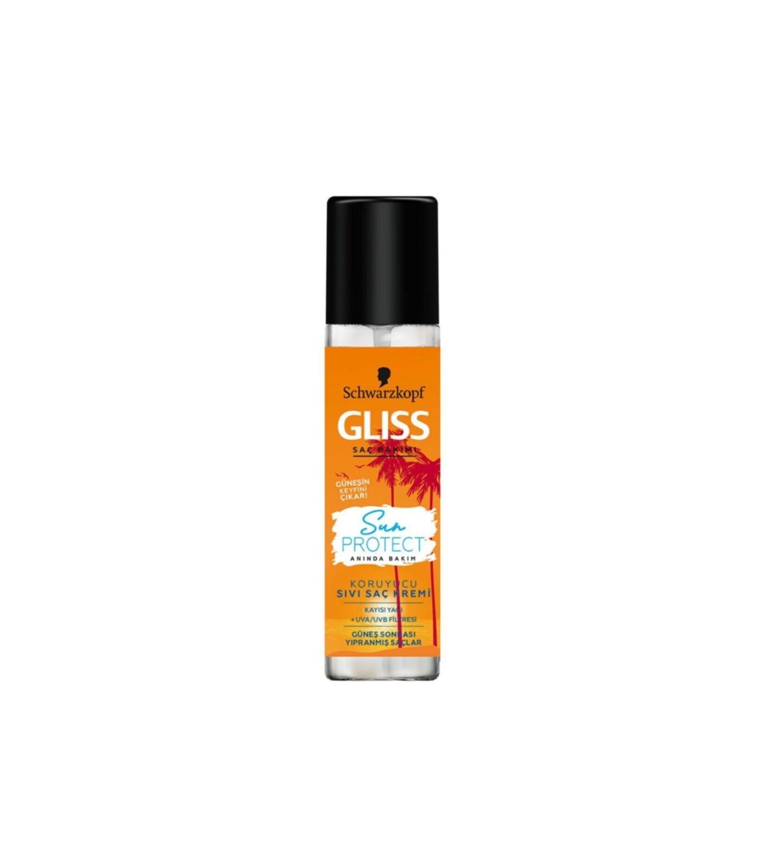 Gliss Sun Protect Liquid Hair Conditioner 200 Ml