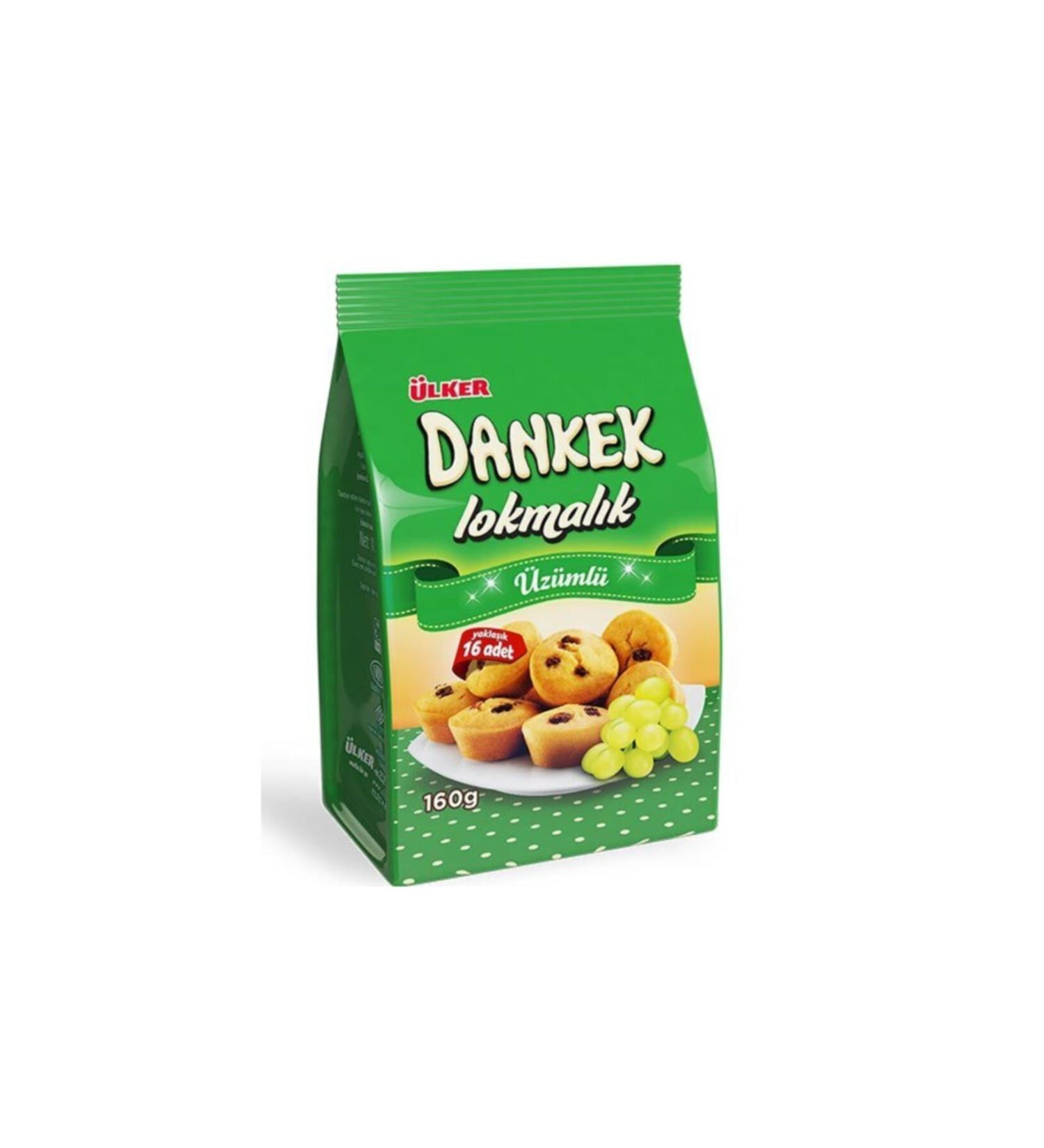 Ulker Dankek Bite Size Raisin 160 gr X 7 pcs