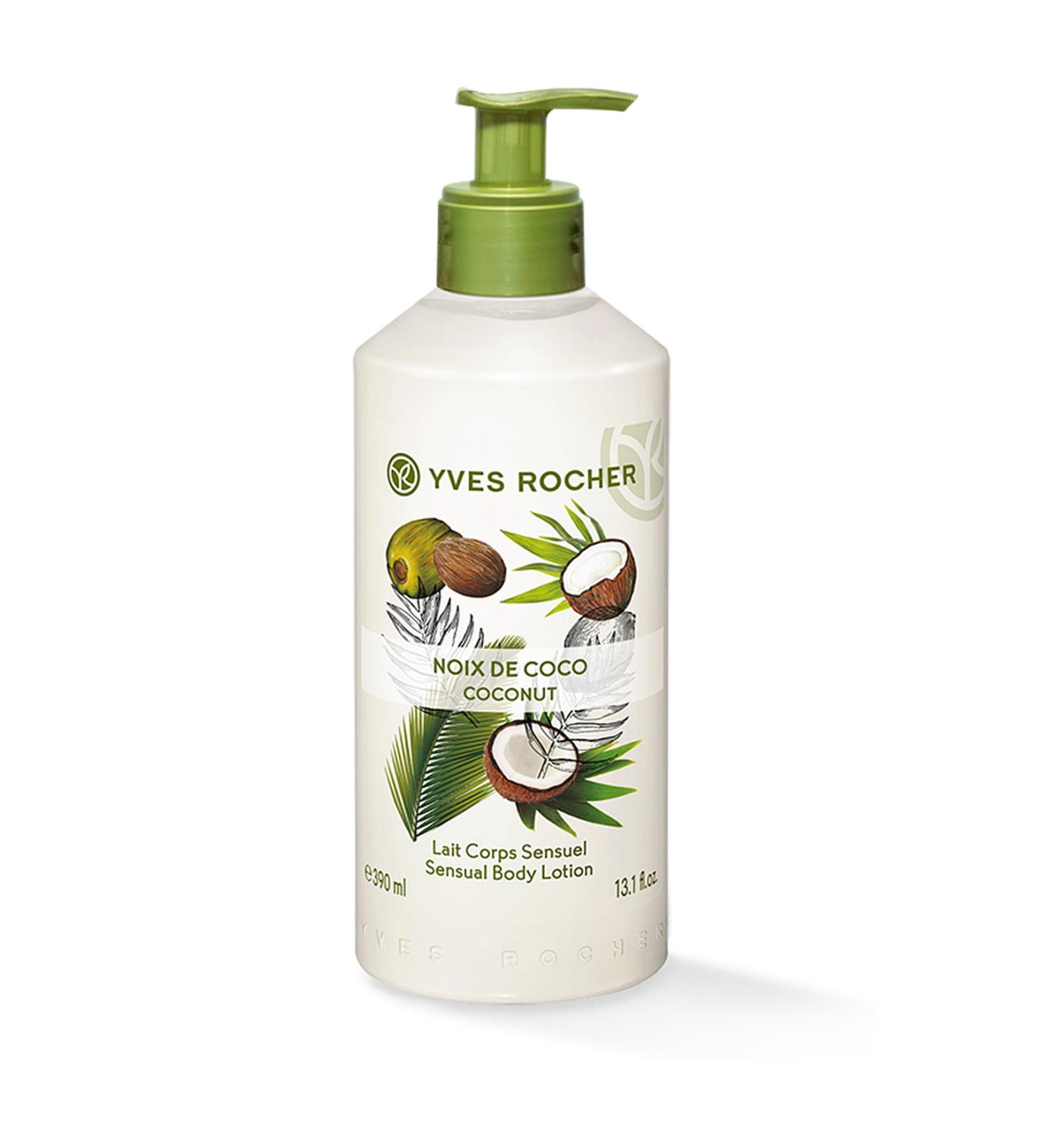 Yves Rocher Body Milk - Coconut 390 Ml