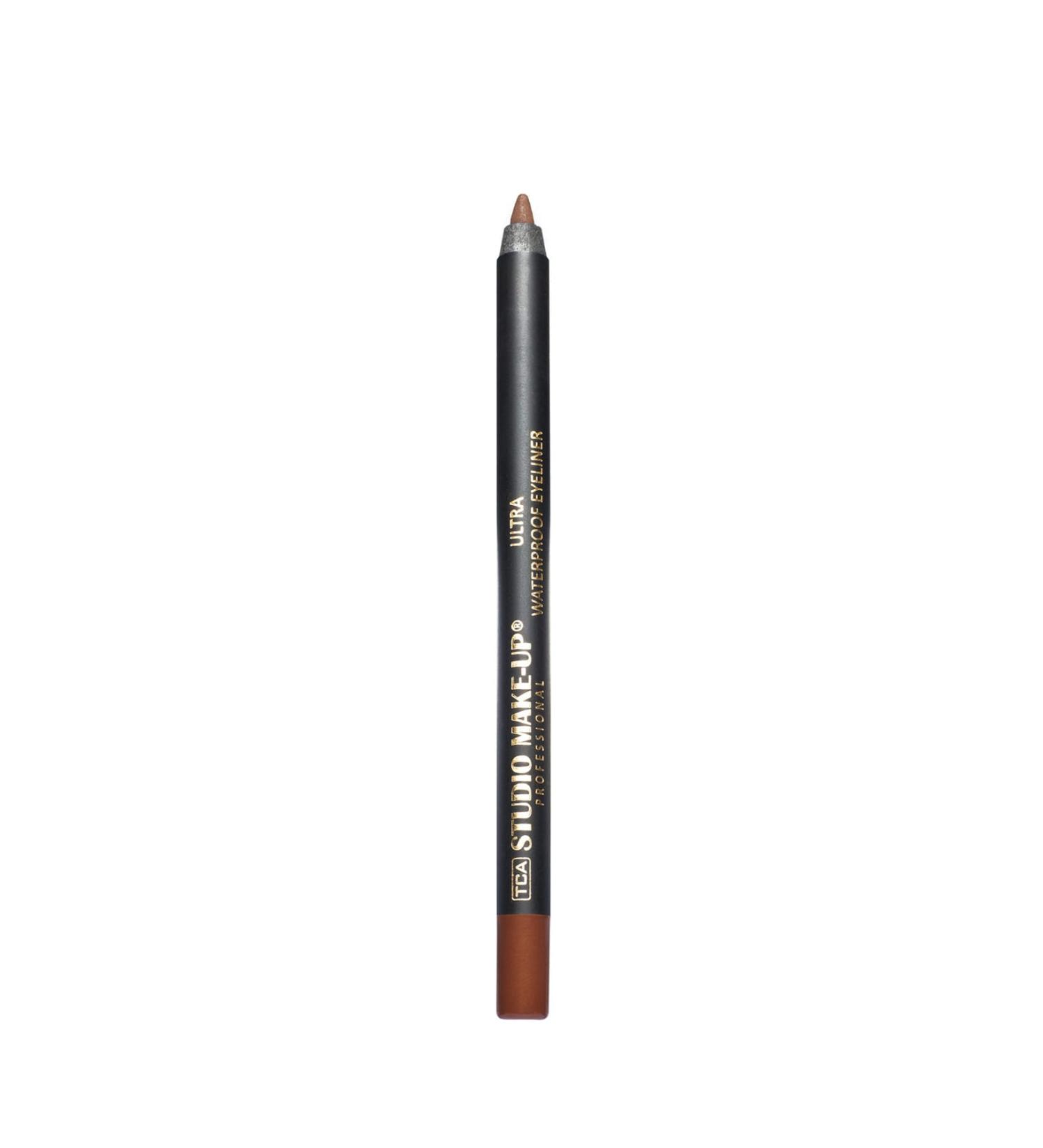 TCA Studio Make Up Dark Brown Eyeliner - Ultra Waterproof Eyeliner 802 Dark Brown 8680196110121
