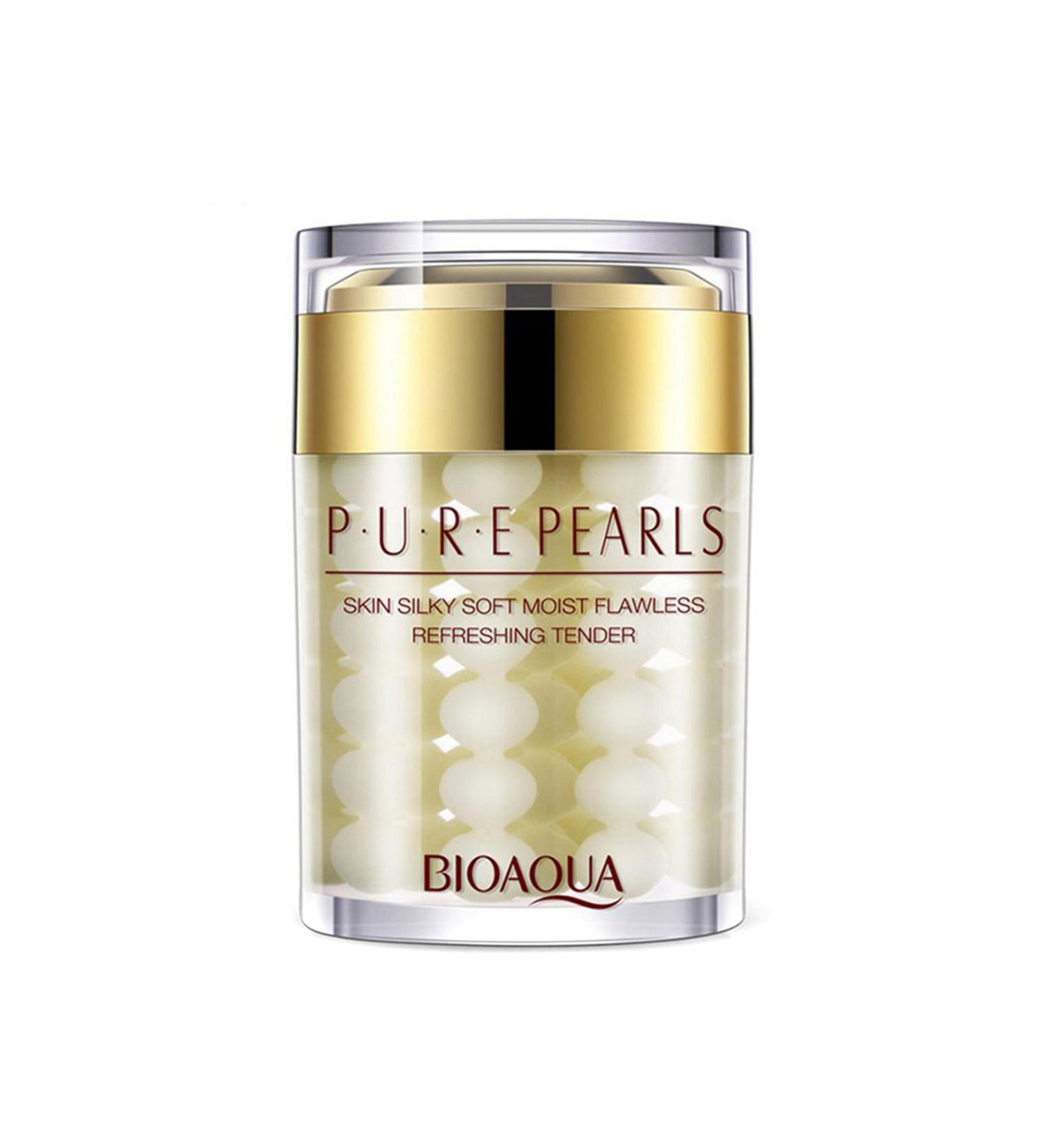 BIOAQUA Pure Pearl Pearl Essence Flawless Anti-Age Cream 60 gr