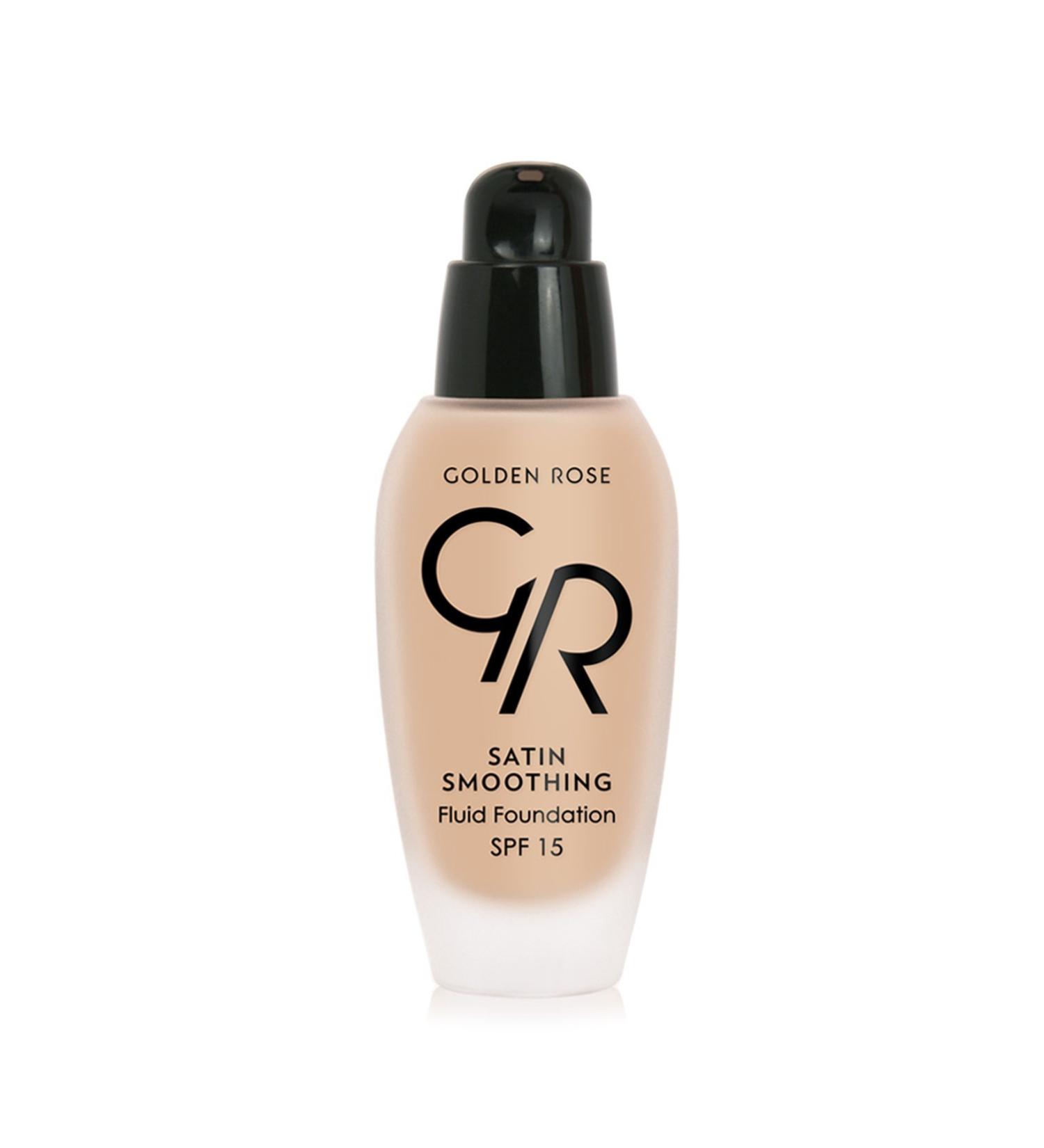 Golden Rose Liquid Foundation - Satin Smoothing Fluid Foundation Spf 15 No: 34 34 ml 8691190114343