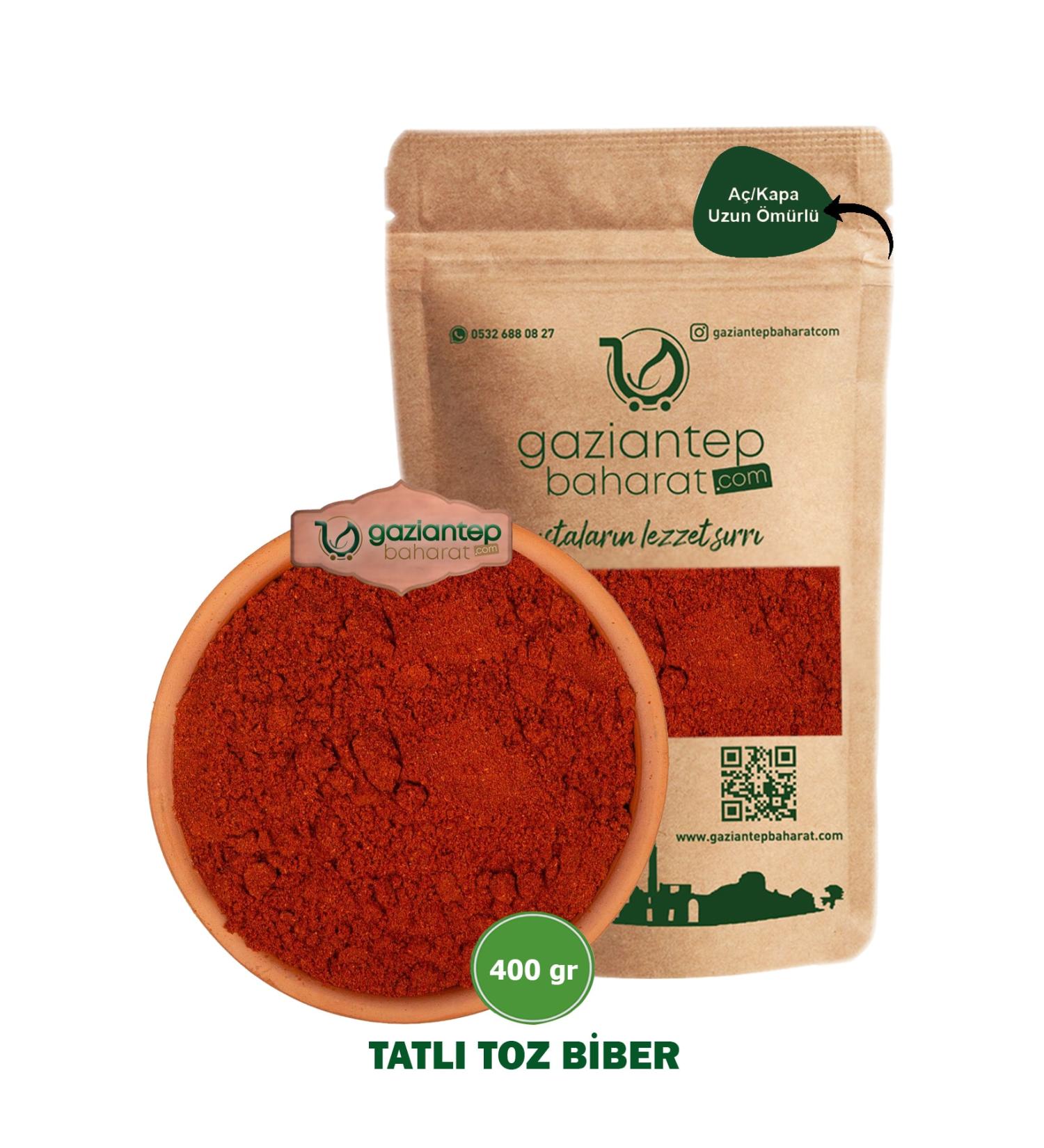 Gaziantep Spice Red Sweet Pepper Powder 400gr - Buy Online on GoSupps.com