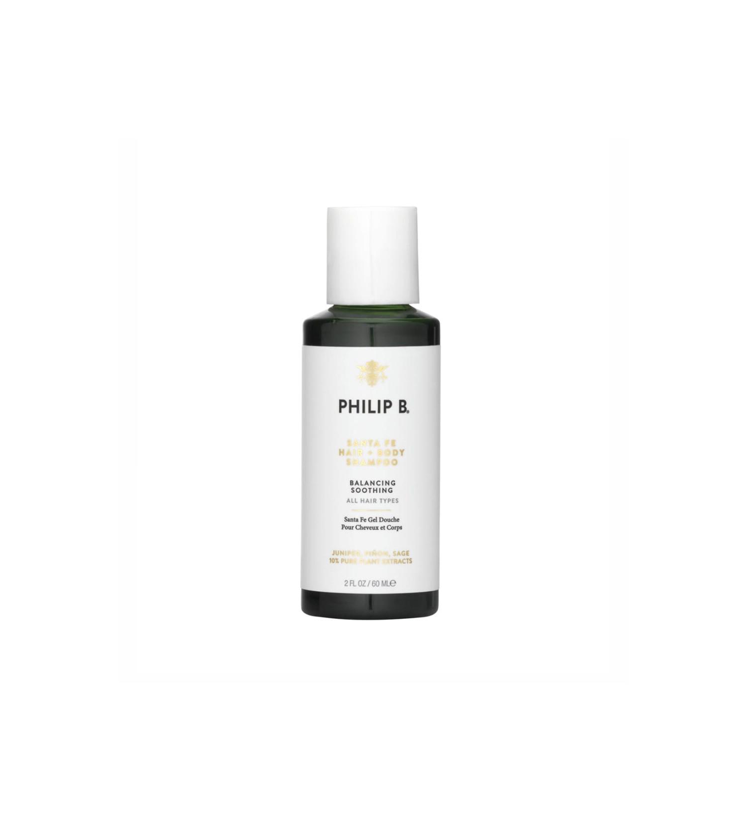PHILIP B Santa Fe Hair And Body Shampoo - 60 Ml