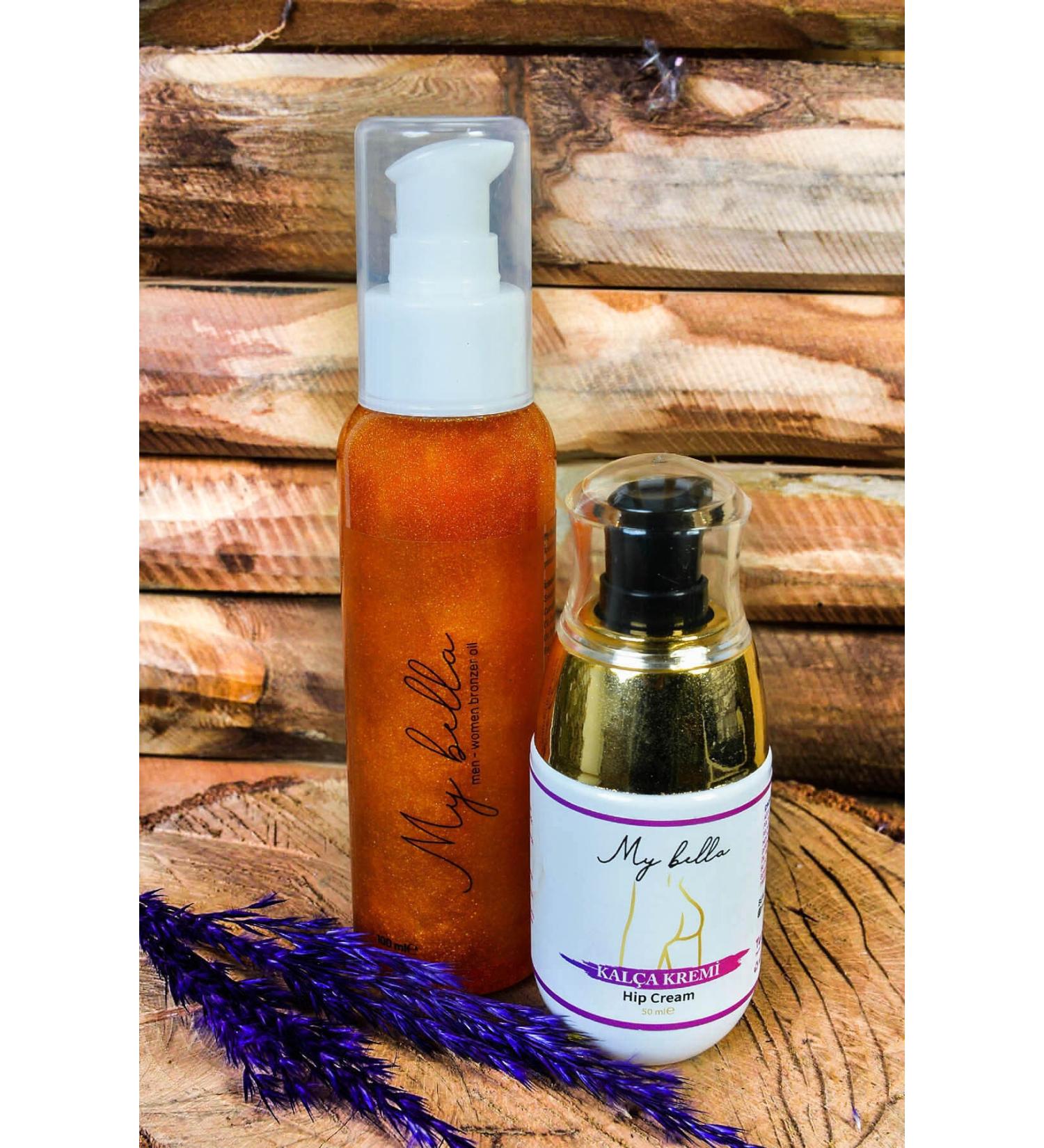 MY Bella Cosmetics My Bella ''Vegan'' Bronzer and My Bella Hip Lifting Cream (2-PACK ADVANTAGEOUS PACK) - Buy Online on GoSupps.com