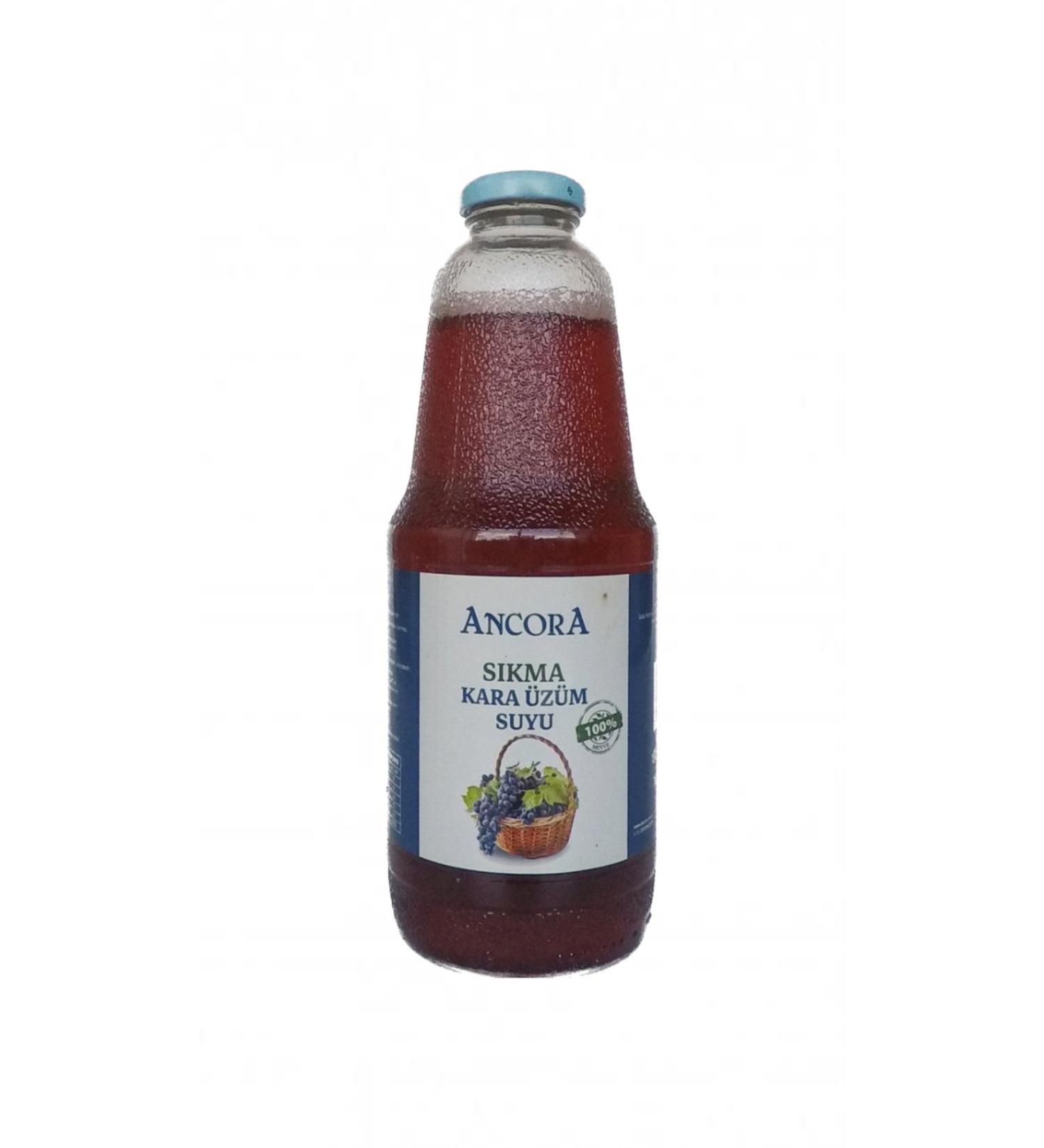 Ancora Black Grape Juice (0 Fruit) 1000mlx6 Pieces
