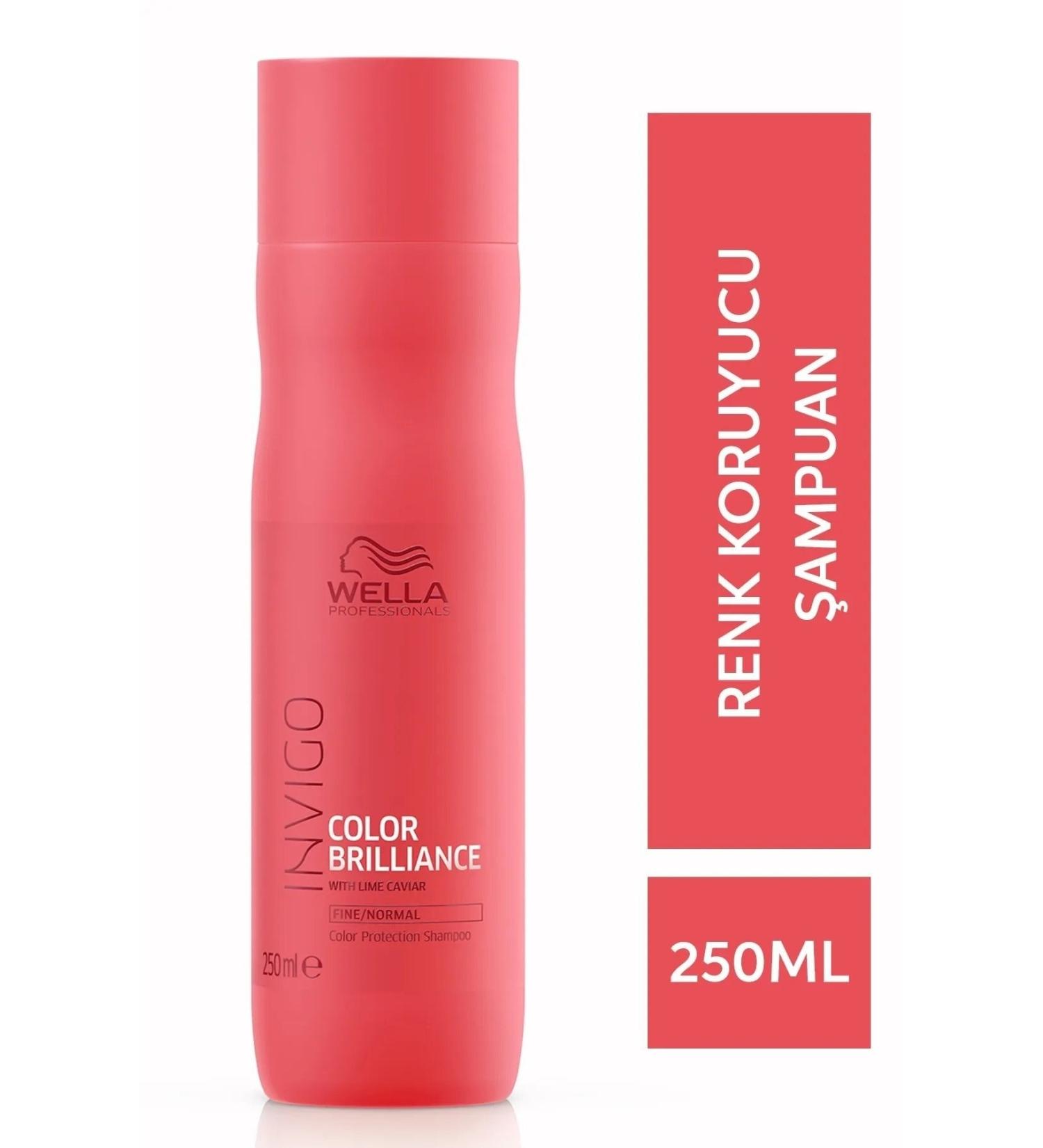 Wella Invigo Color Brilliance Color Protecting Shampoo for Dyed Hair 250 Ml