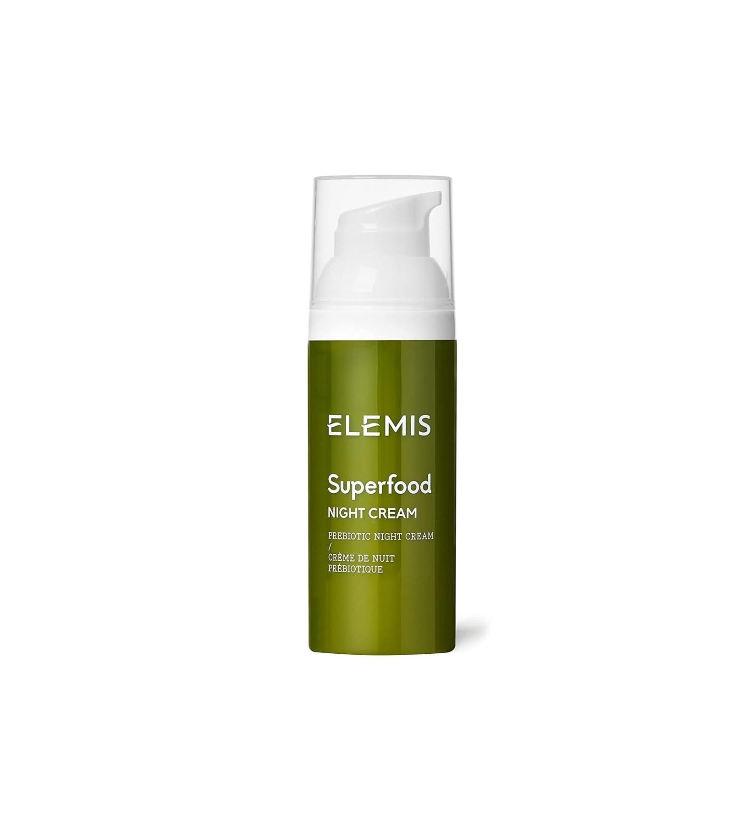 Elemis Superfood Night Cream Prebiotic Repairing Moisturizing Brightening Night Cream 50ml