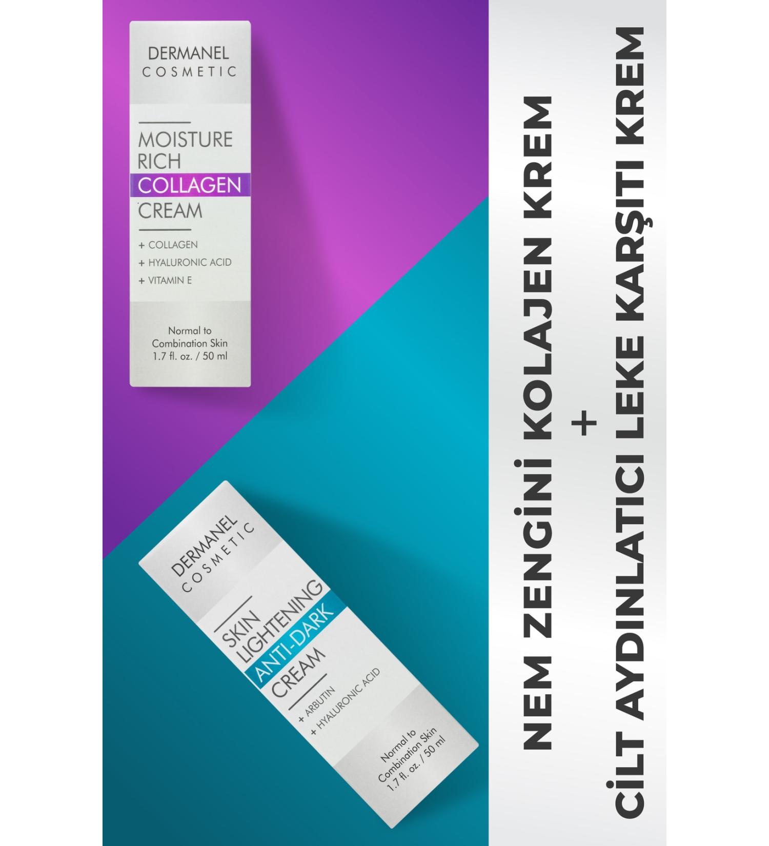 Dermanel Skin Brightening Anti-Spot Cream Moisture Rich Collagen Cream