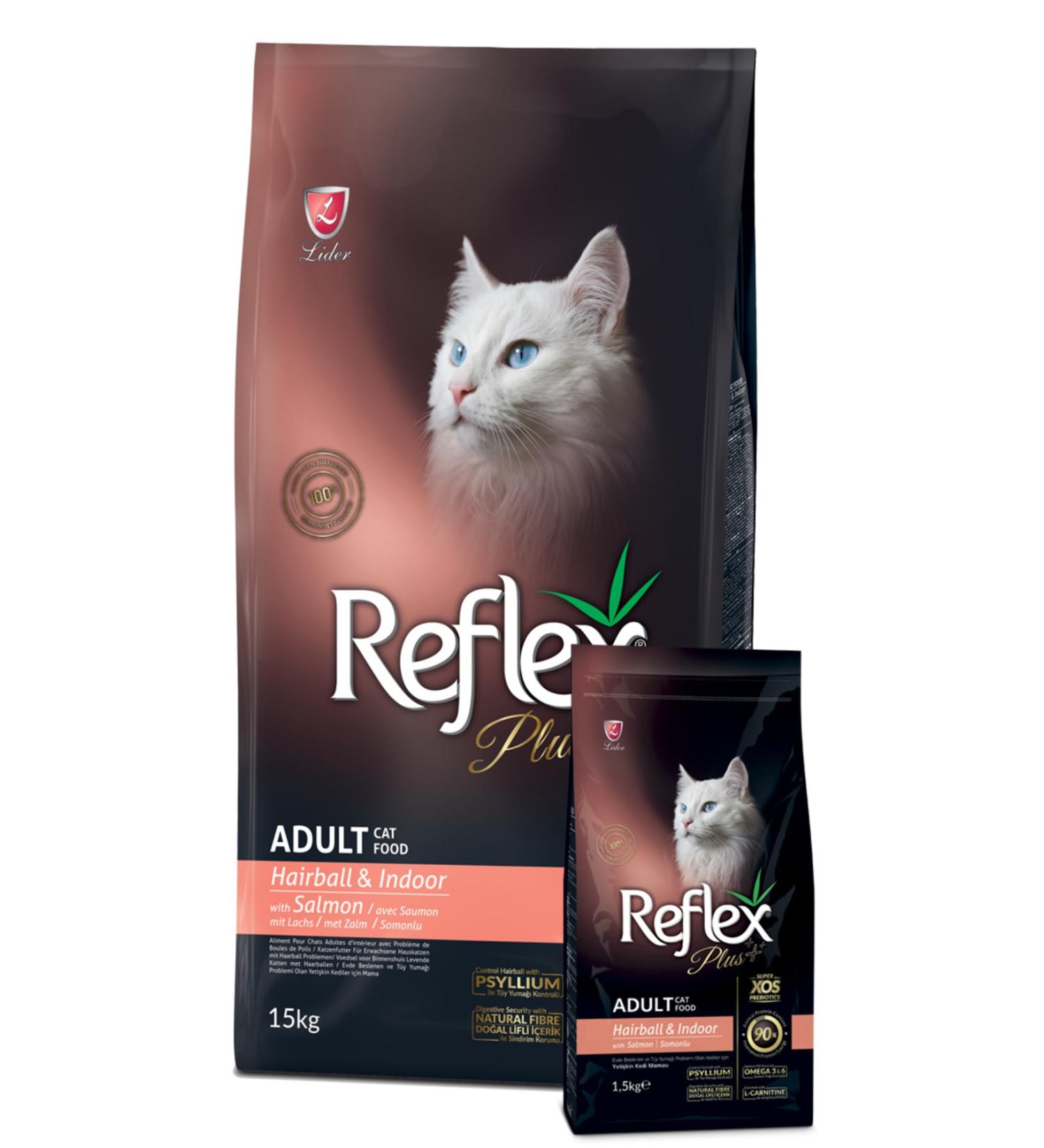 Reflex Plus 1.5 Kg Adult Cat Food with Salmon