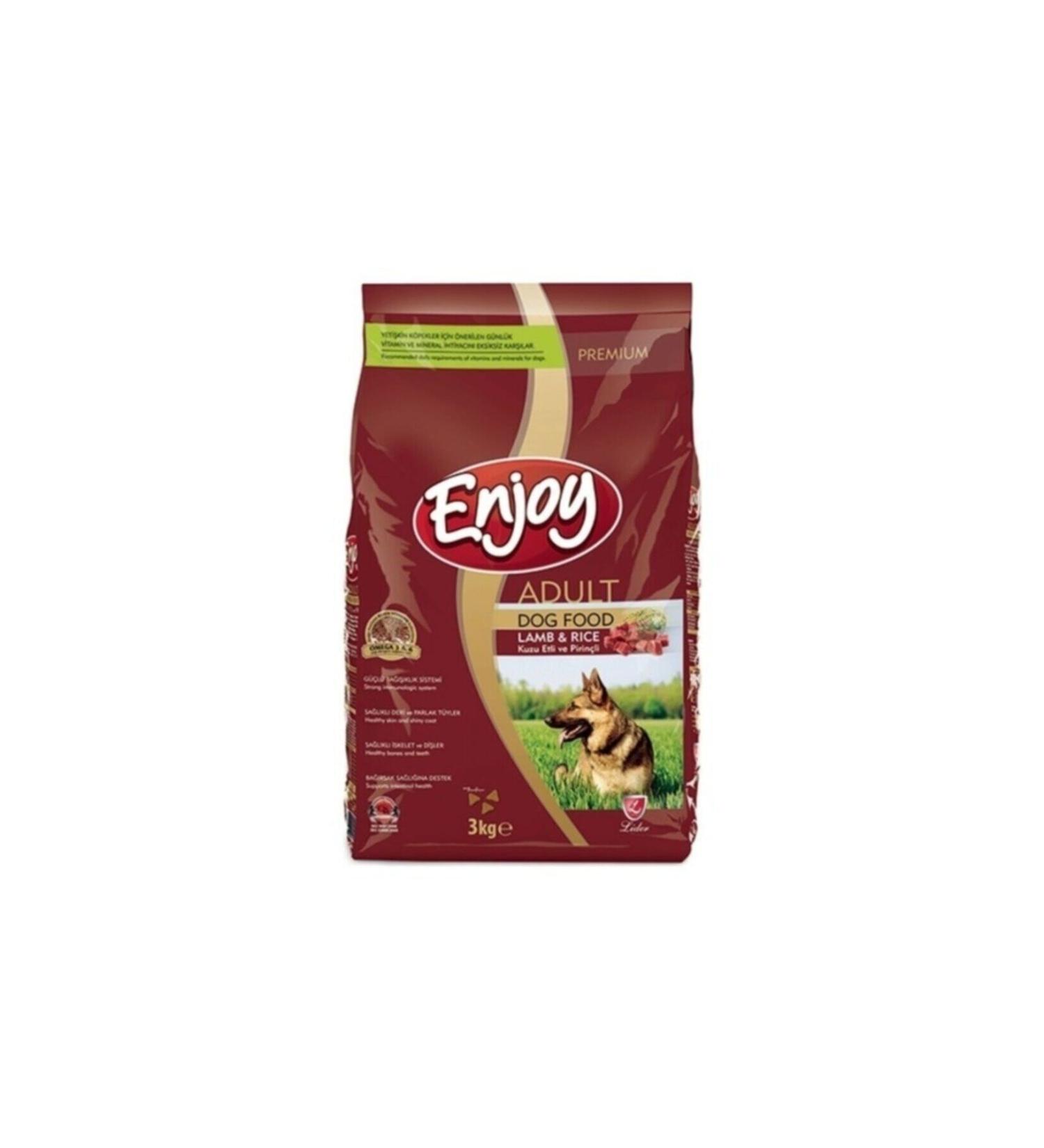 Enjoy Lamb and Rice Dog Food 3 Kg