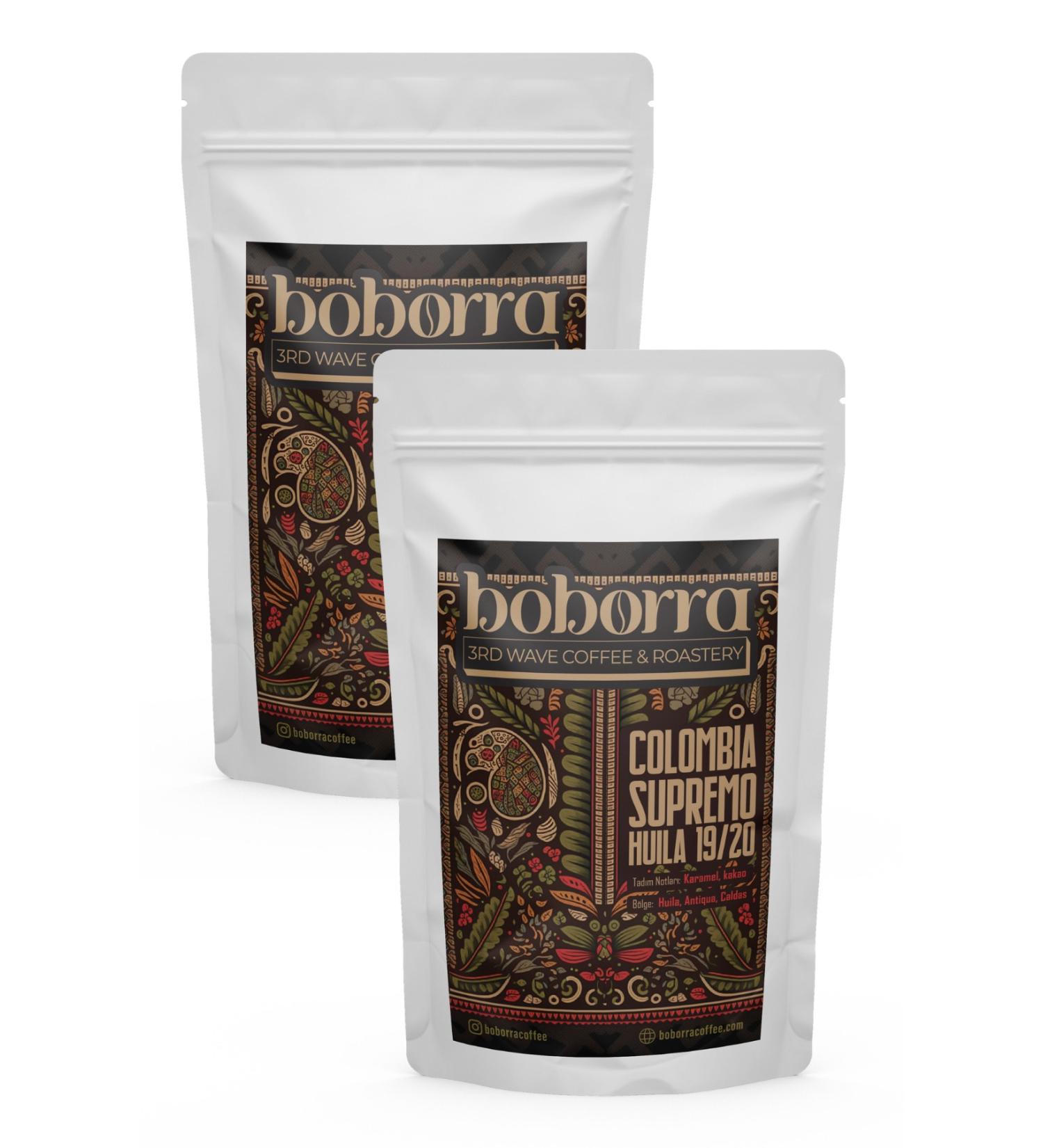 Boborra Coffee Colombia Supremo Huila Filter Coffee 500 gr