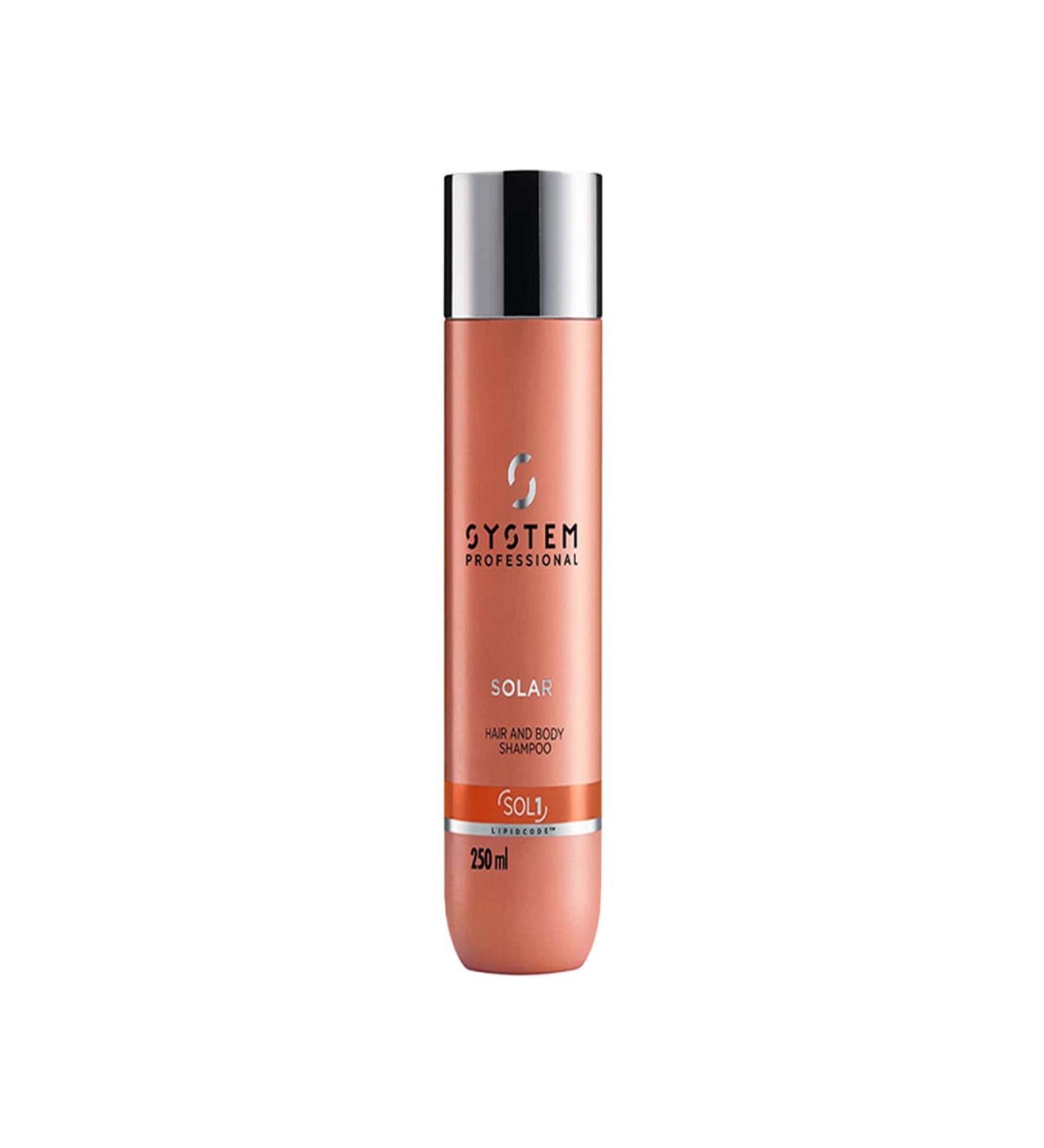 Wella System Professional Solar Resistance Developing Hair and Body Shampoo 250 Ml