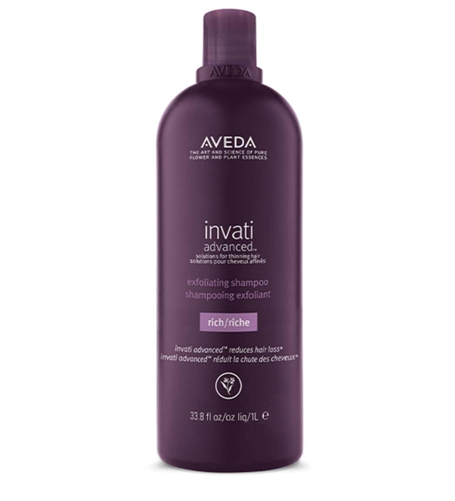 Aveda Invati Advanced Anti Hair Loss Shampoo: Rich Texture 1000ml 18084016831 - Buy Online on GoSupps.com