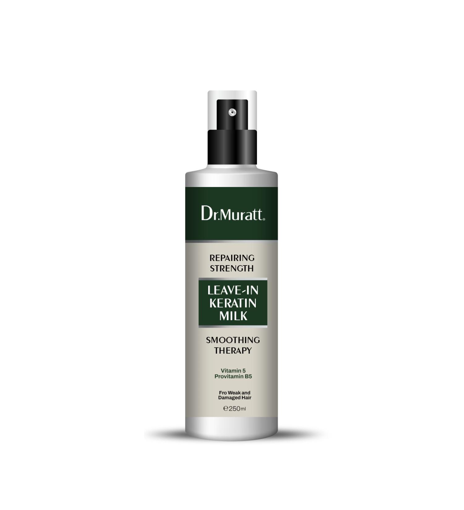 Dr Muratt Vitamin E Provitamin B5 Containing Leave-In Keratin Milk (Repairing Plumper) 250 Ml