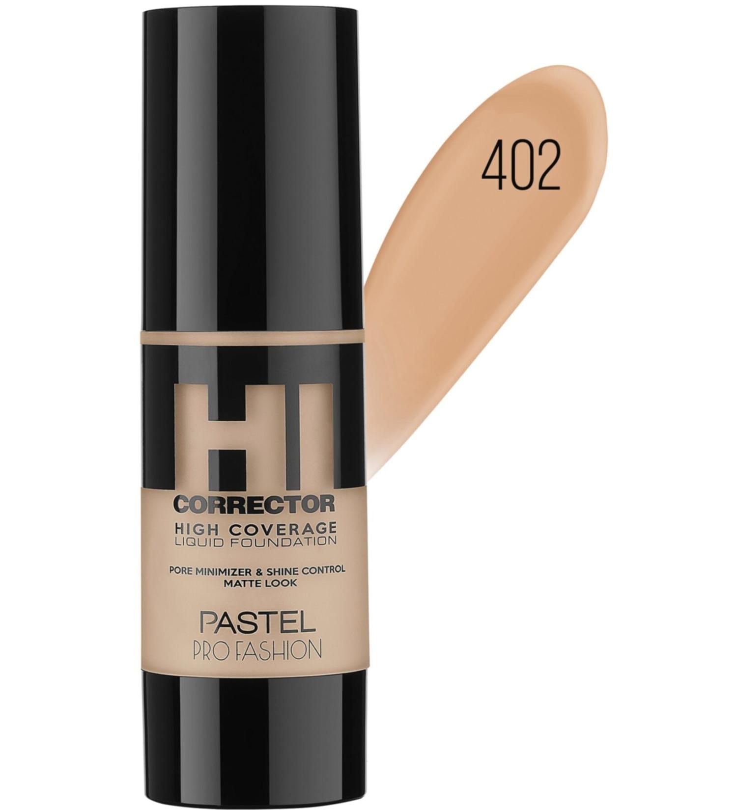 Pastel Profashion Hi Corrector High Coverage Foundation 402 - Buy Online on GoSupps.com