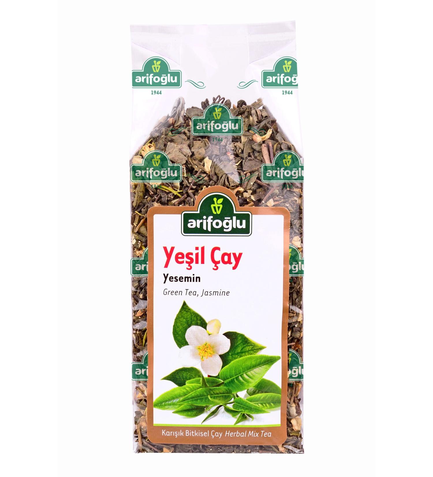 Arifo lu Green Tea Jasmine 120g (LEAF)