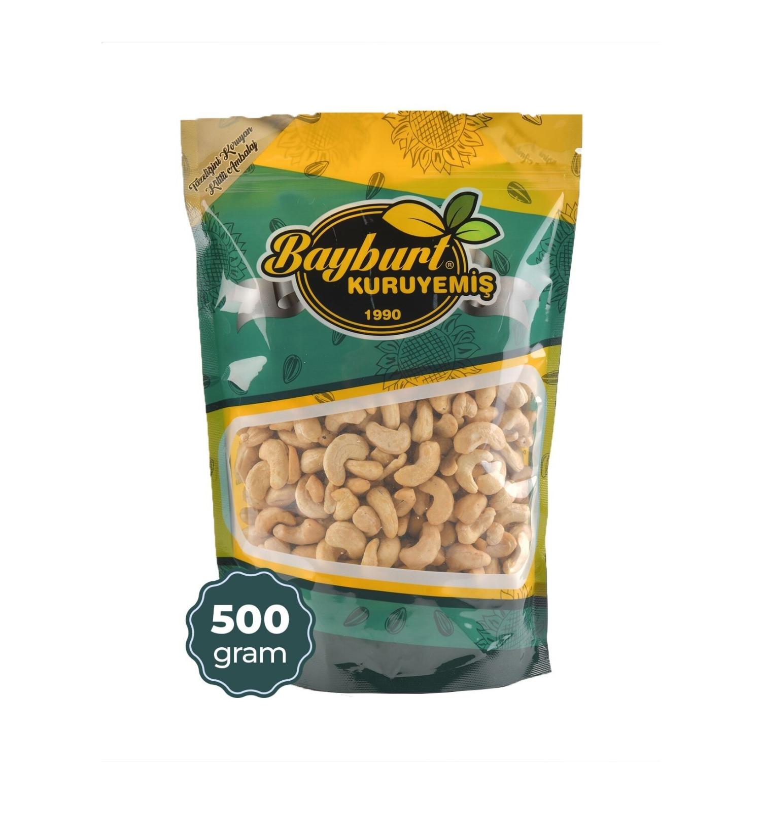 Bayburt Nuts Raw Cashew 500 Gr