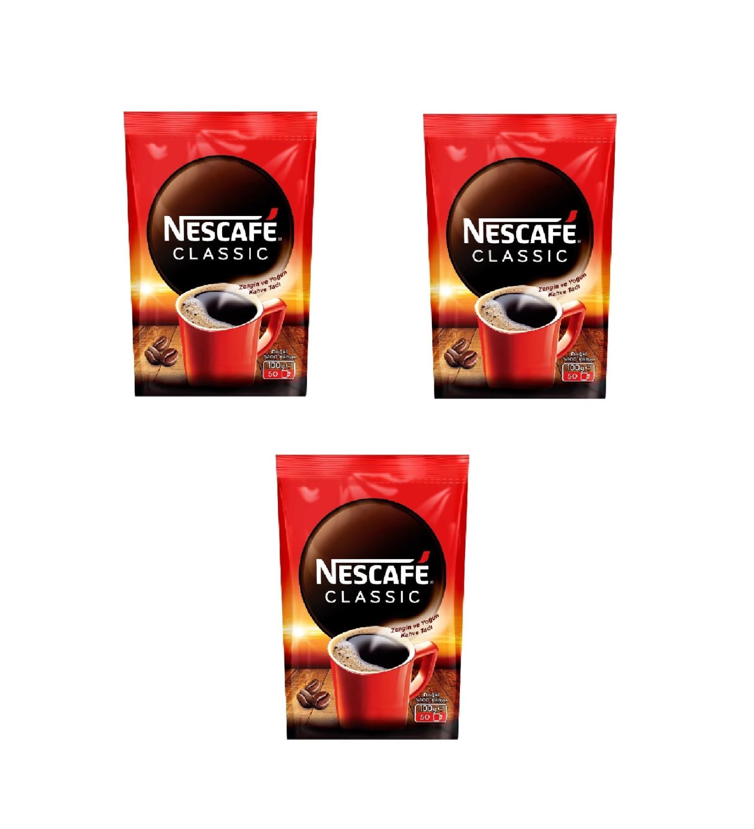 Nescafe Classic Economic Package 100 Gr X 3 Pieces