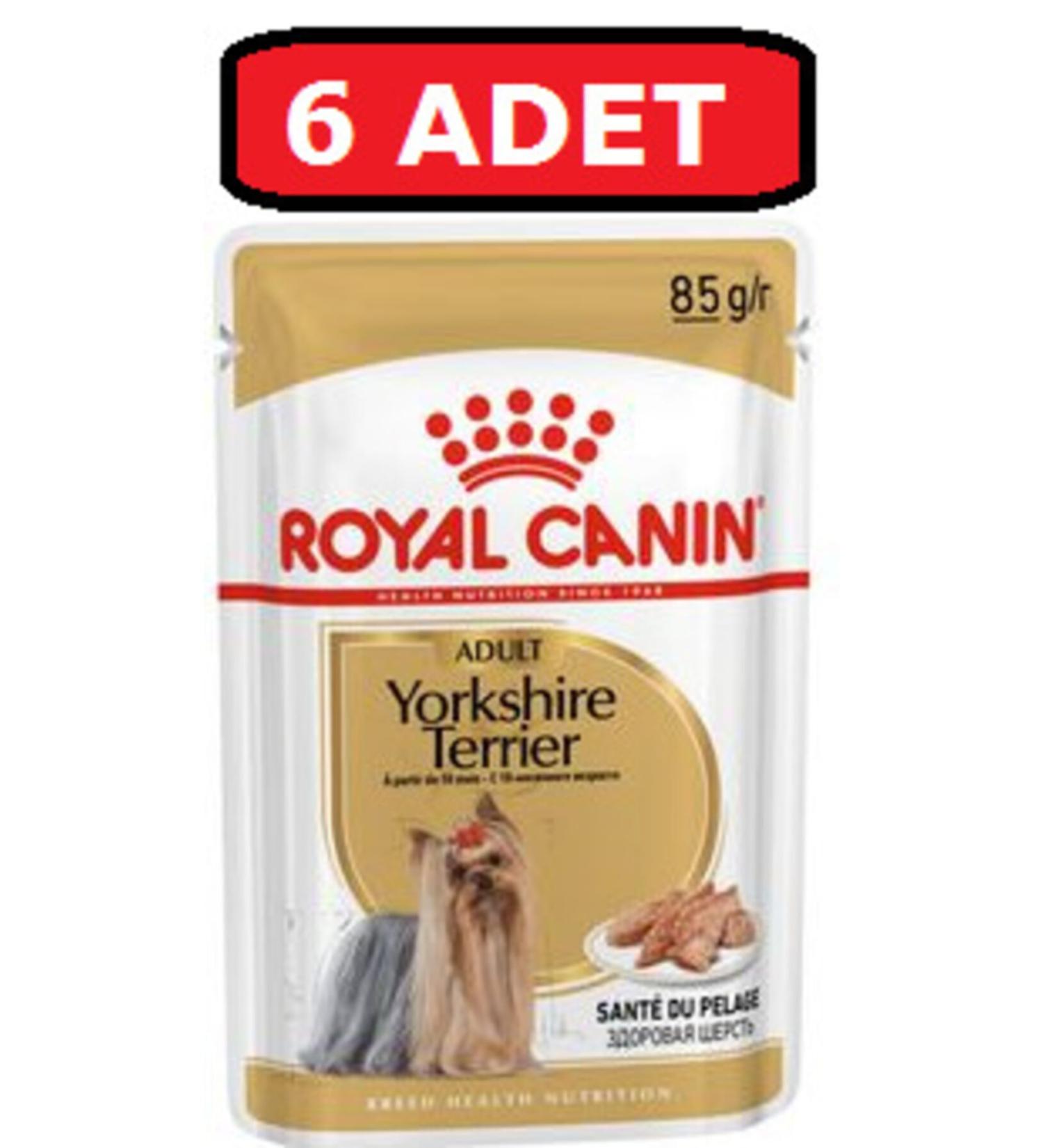 Royal Canin Royal Canin Yorkshire Terrier Wet Dog Food 6 Pieces X 85 Gr Pound