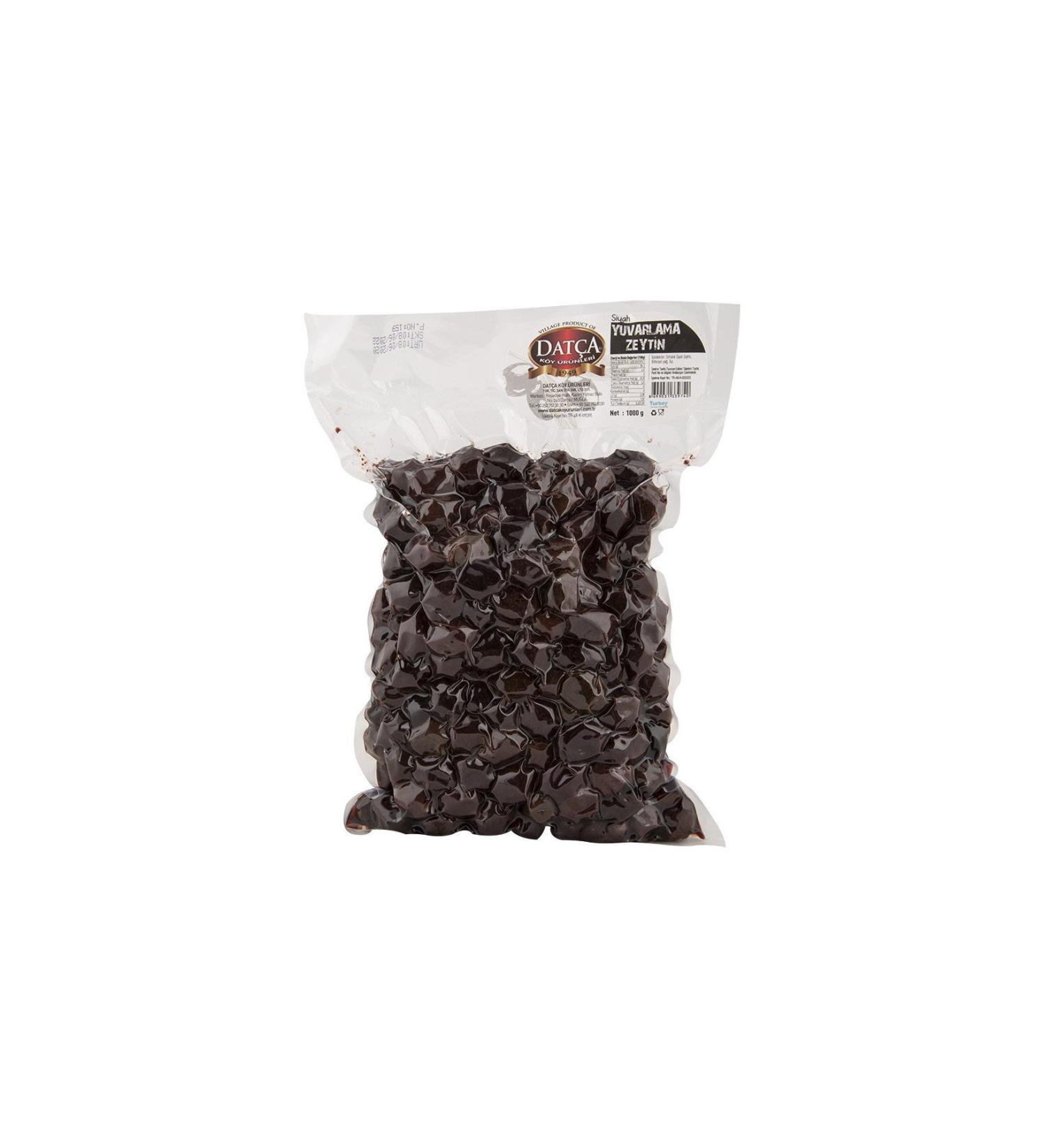 Datca Village Products 1949 Datca Black Round Olives 1000 gr