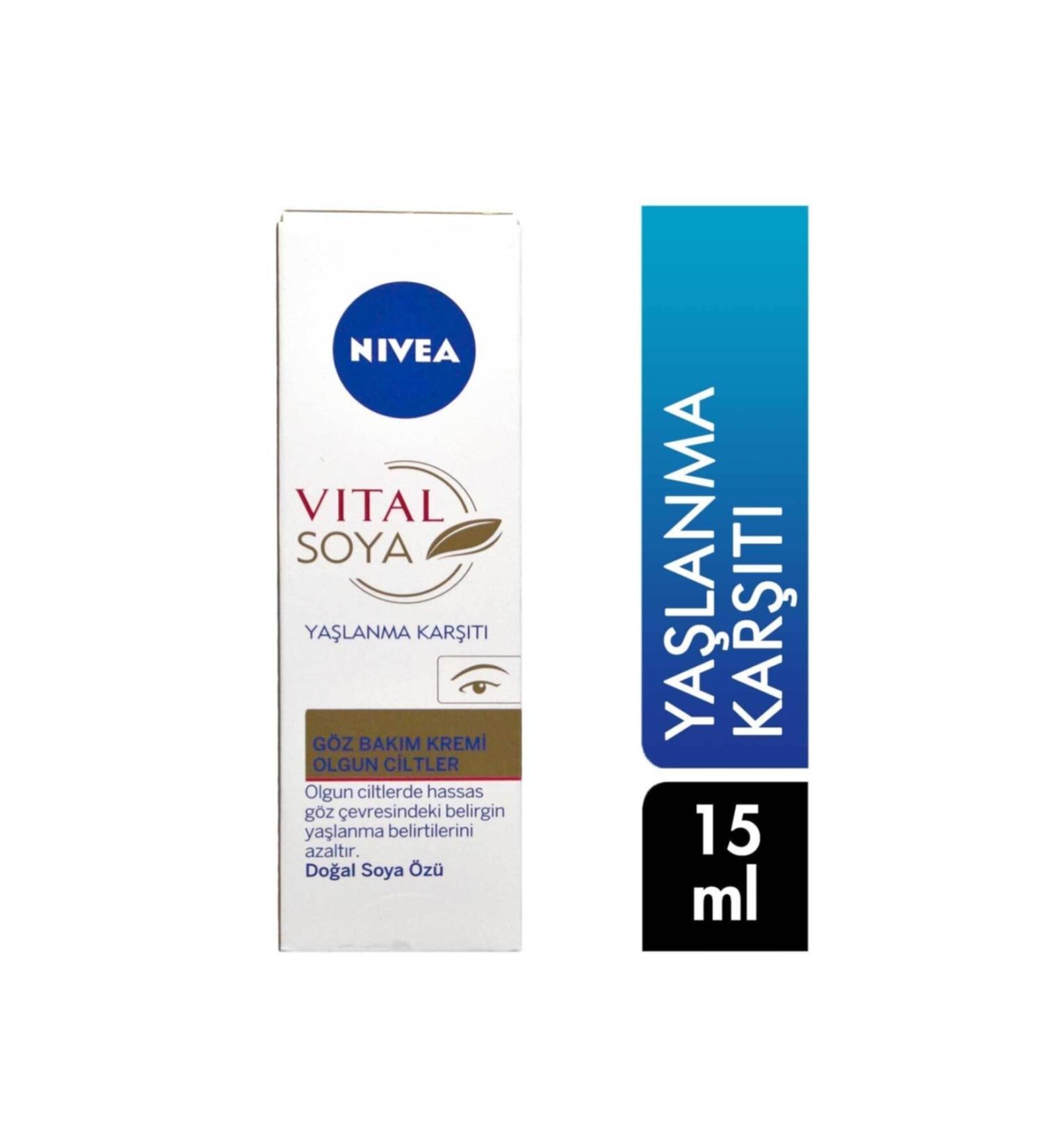 NIVEA Visage Vital Soy Anti-Aging Eye Care Cream 15 ml