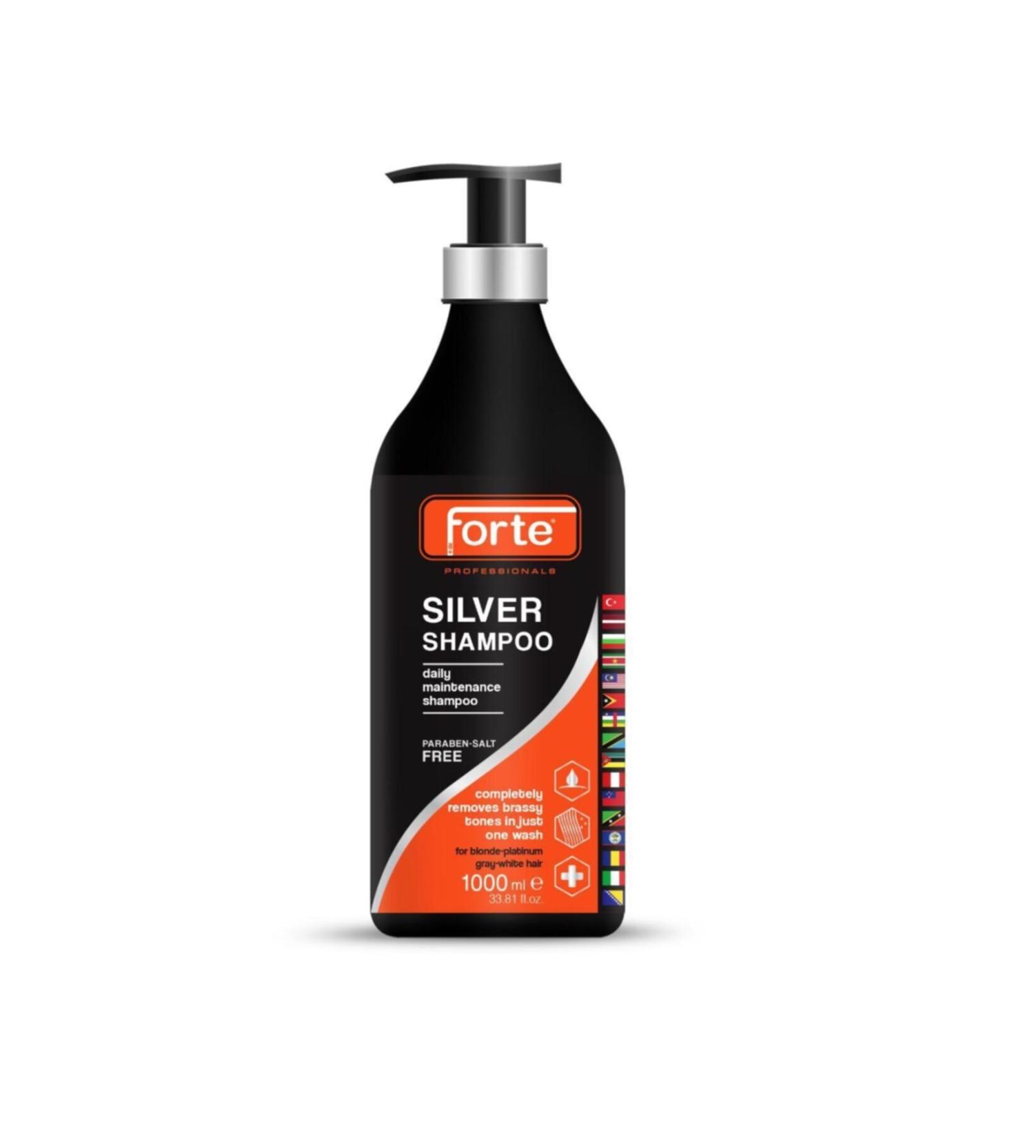 FORTE Silver Paraben-Free Shampoo 1000 ml
