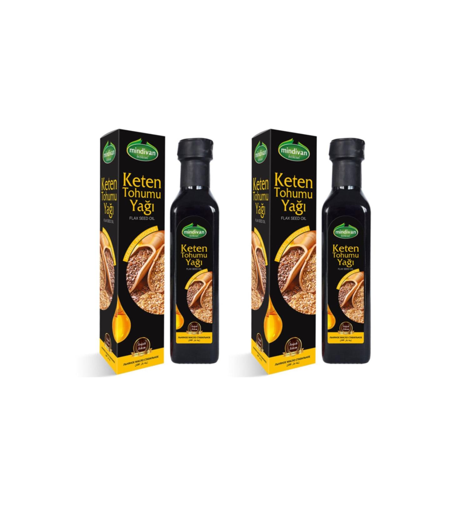 Mindivan Linseed Oil 250 cc 2 Pieces