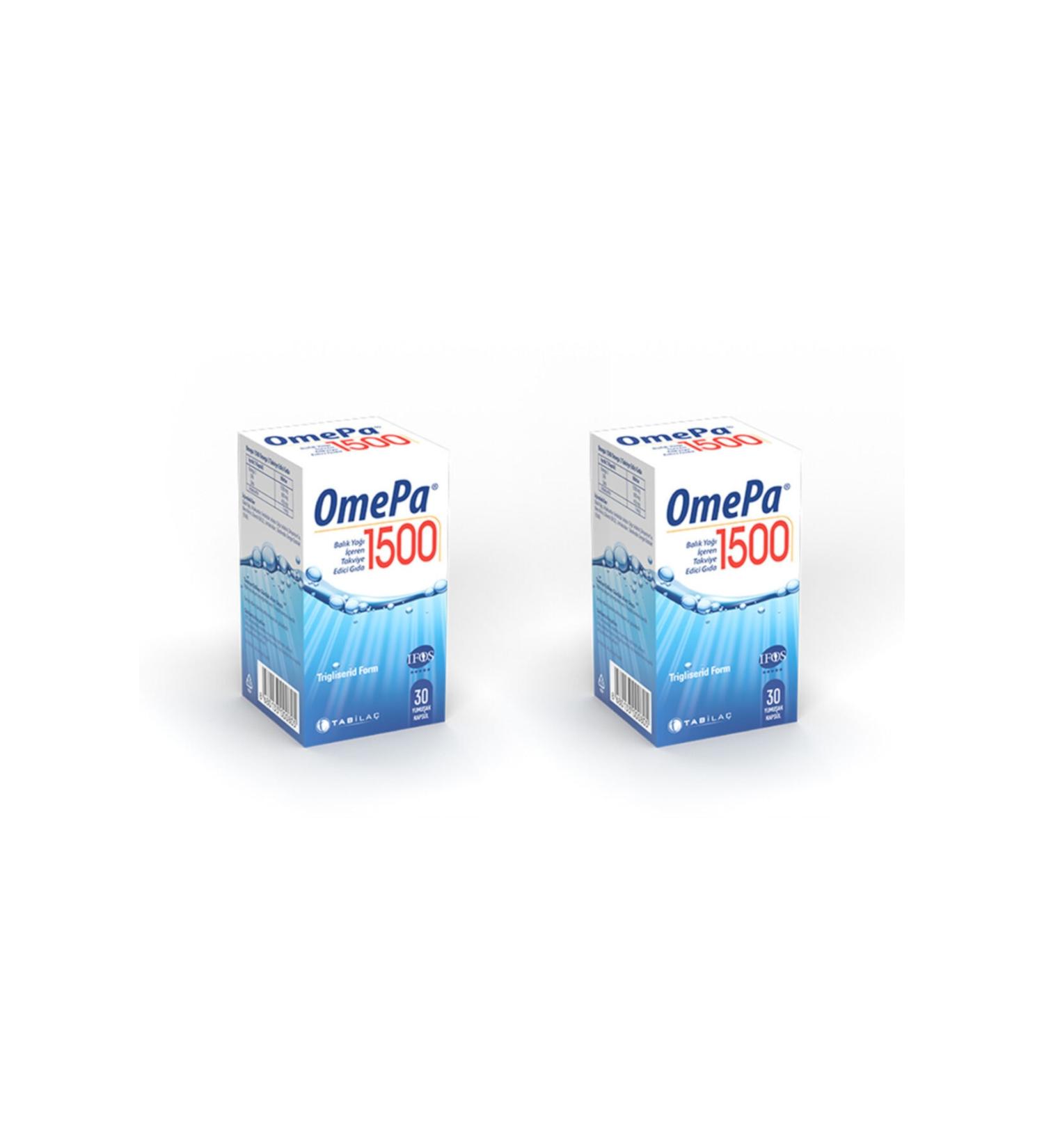 Omepa Omepa 1500 30 Capsules 2 Pieces