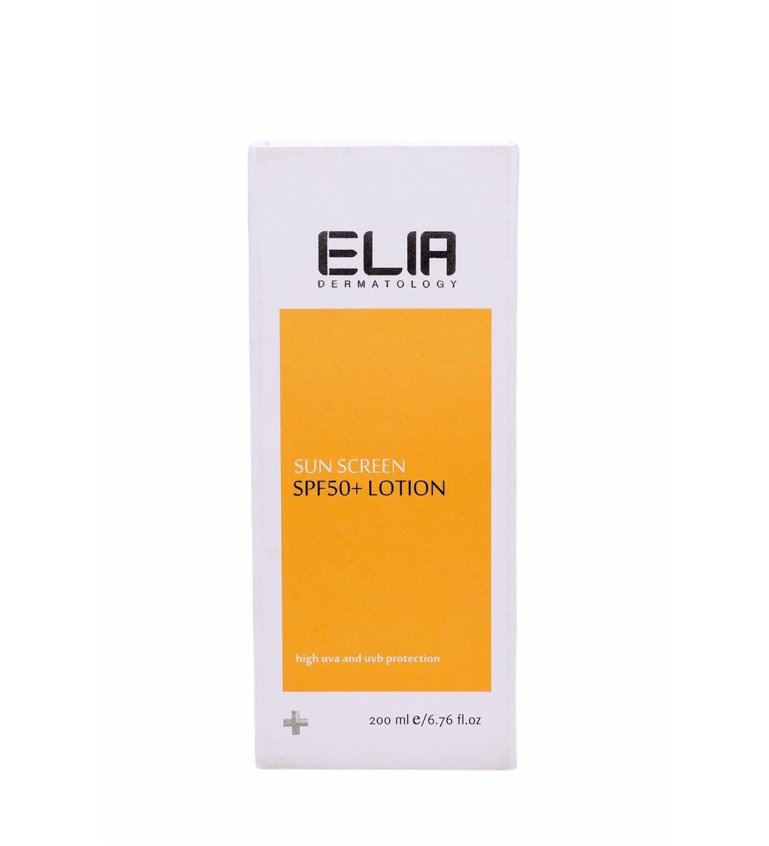 ELIA Spf50 Sun Screen Lotion (Sunscreen Lotion)