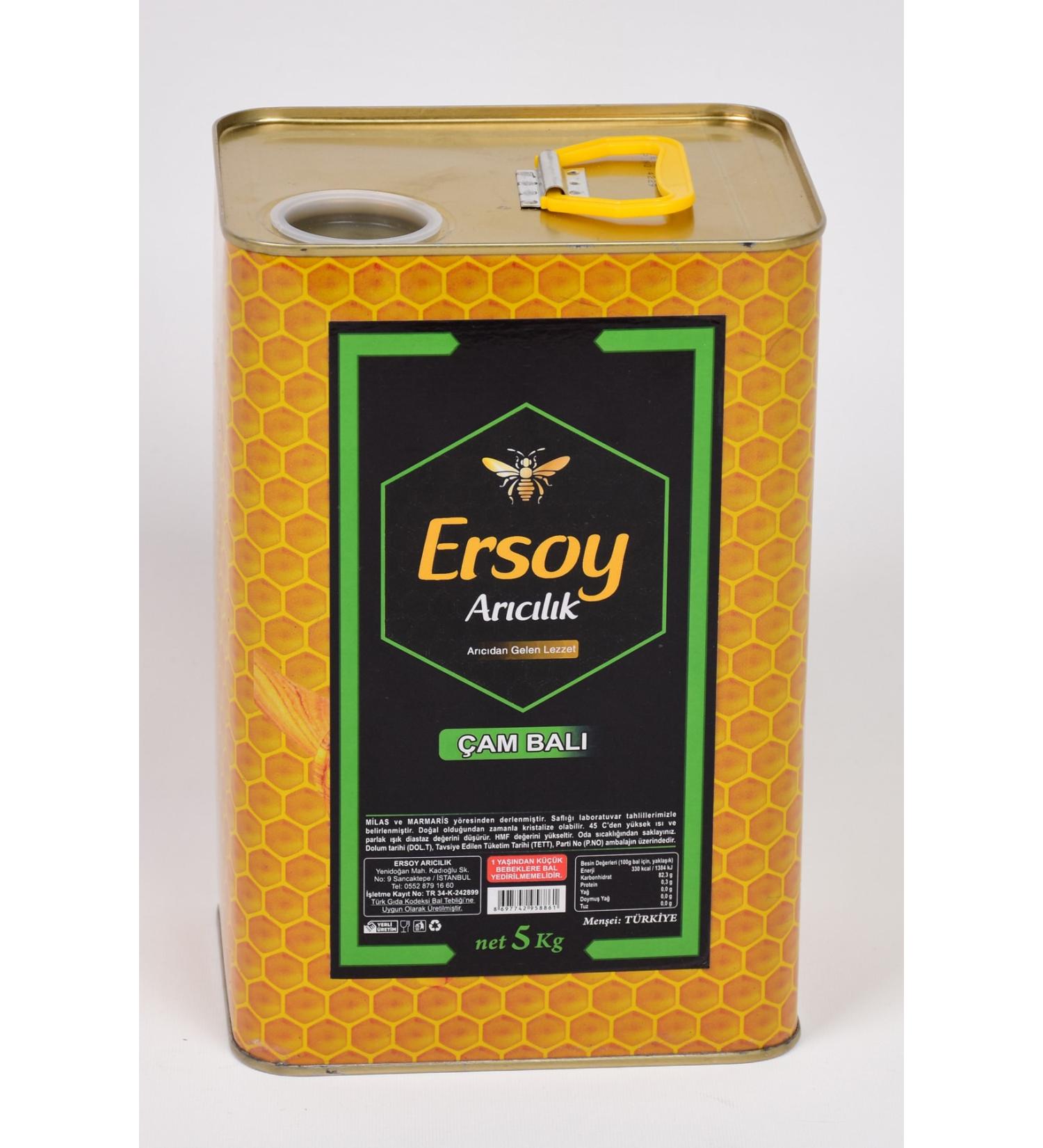 Ersoy Beekeeping Pure Pine Honey 5 Kg
